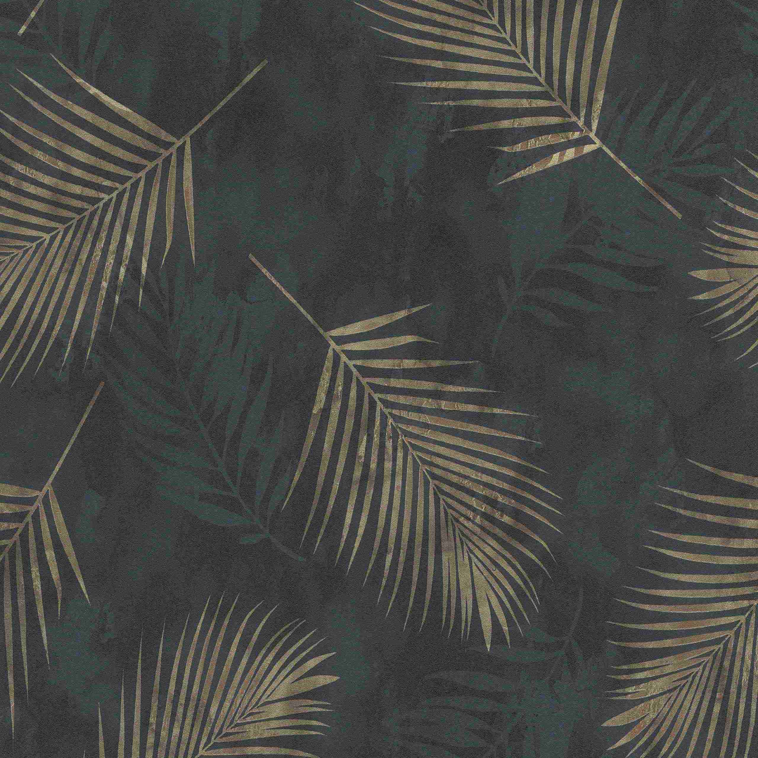Vliestapete 257940 Blumen Floral Schwarz Fashion for walls Erismann