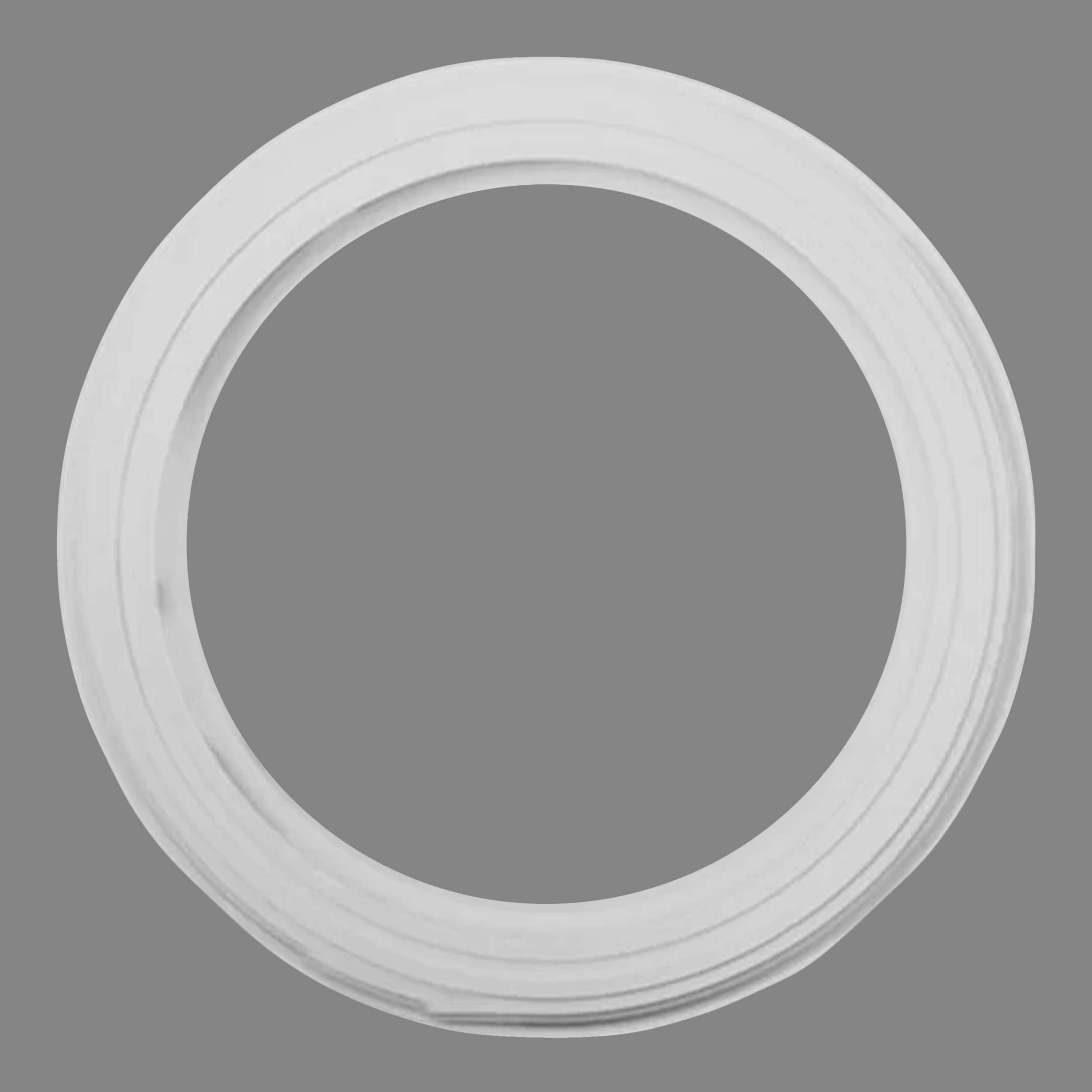 PROVISTON | Gips Rosette Exeter | Echter Gipsstuck | Ø36,8cm | Stuckrosette