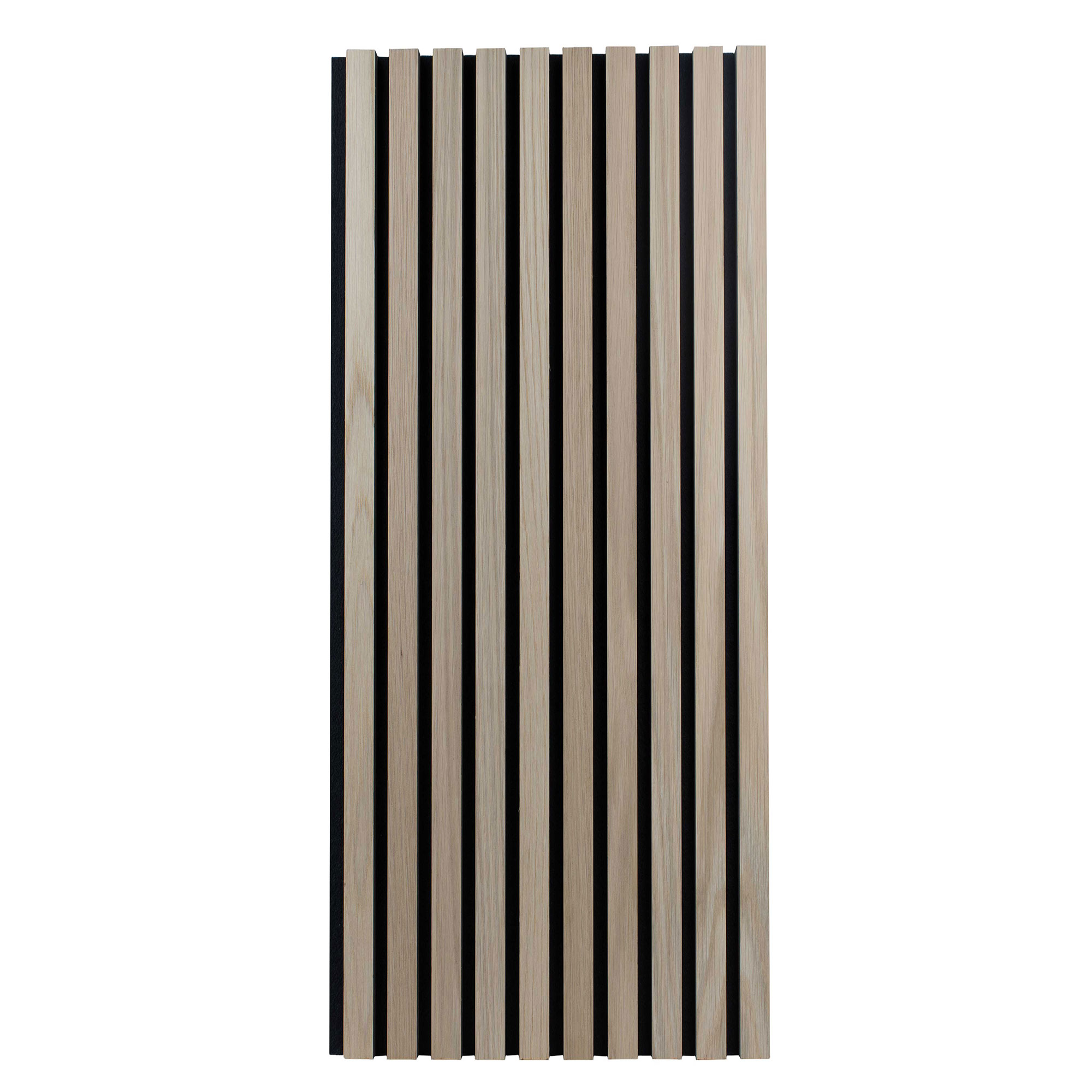 PROVISTON Akustik Wandpaneel 600 x 1200 x 21 mm | Eiche Natur MDF Akustik 3D Paneele