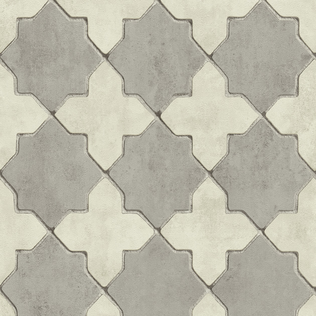 A.S. Creation | New Walls | 374215 | Vliestapete | Vintage | Retro | 0.53 x 10.05 m | Creme