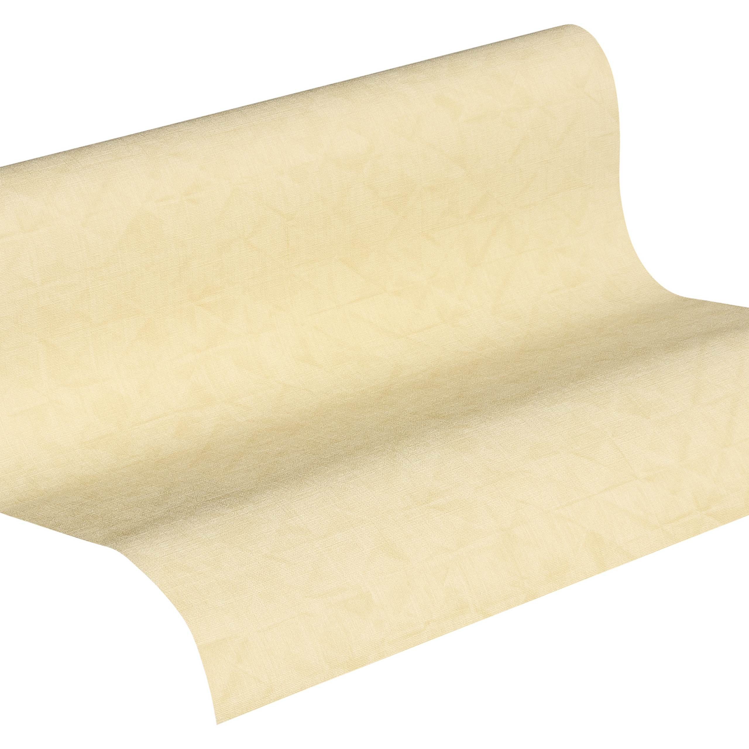 A.S. Creation | Exotic Life | 372845 | Vliestapete | Einfarbig | Uni | 0.53 x 10.05 m | Gelb