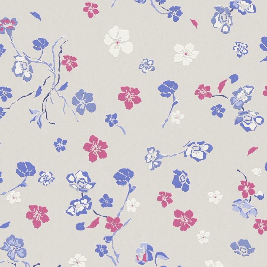A.S. Creation | House of Turnowsky | 389073 | Vliestapete | Blumenoptik | 10.05 x 0.53 m | Beige