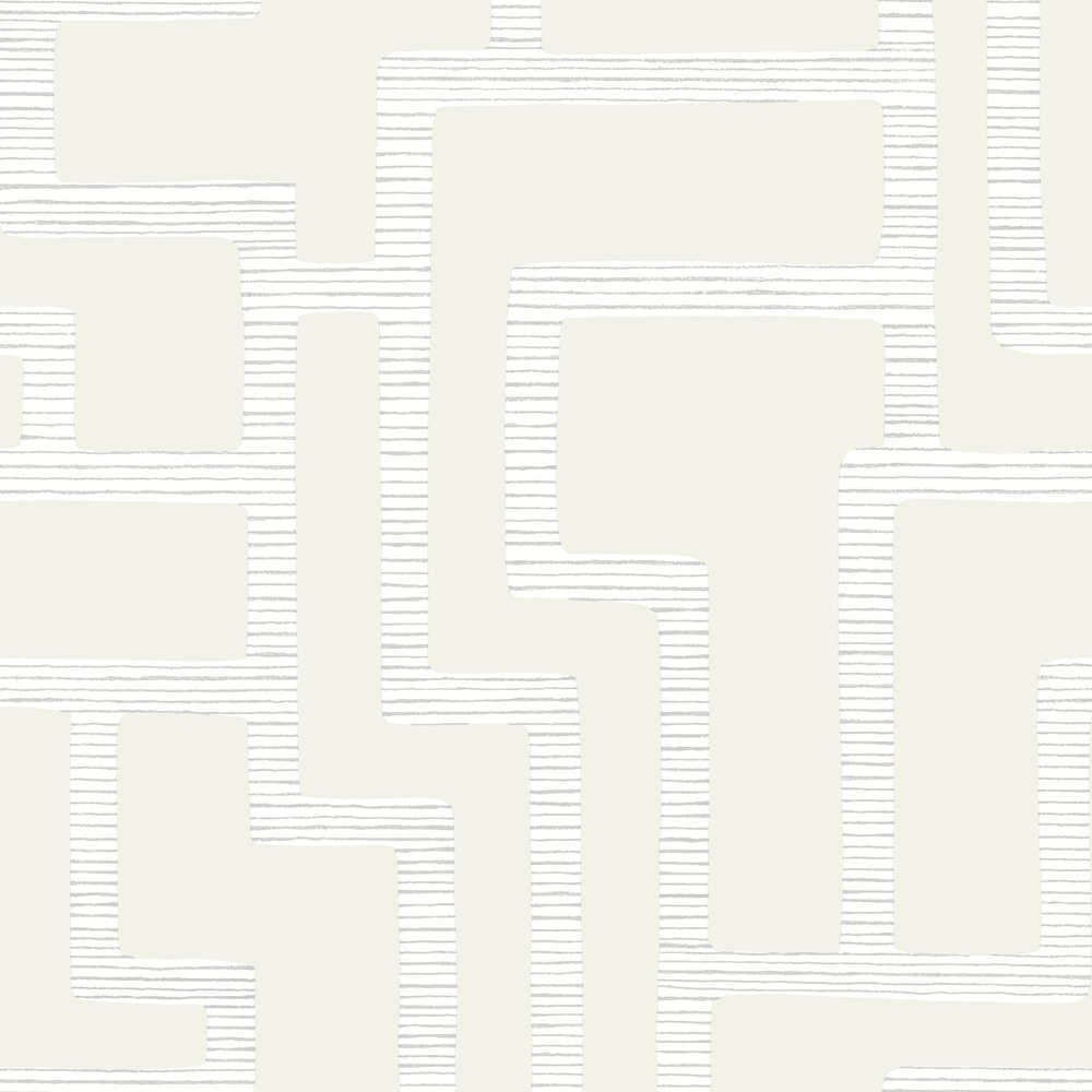 York Wallcoverings | Black and White | BW3832 | Sure Strip tapete | Geometrisch | 0.52 x 10 m