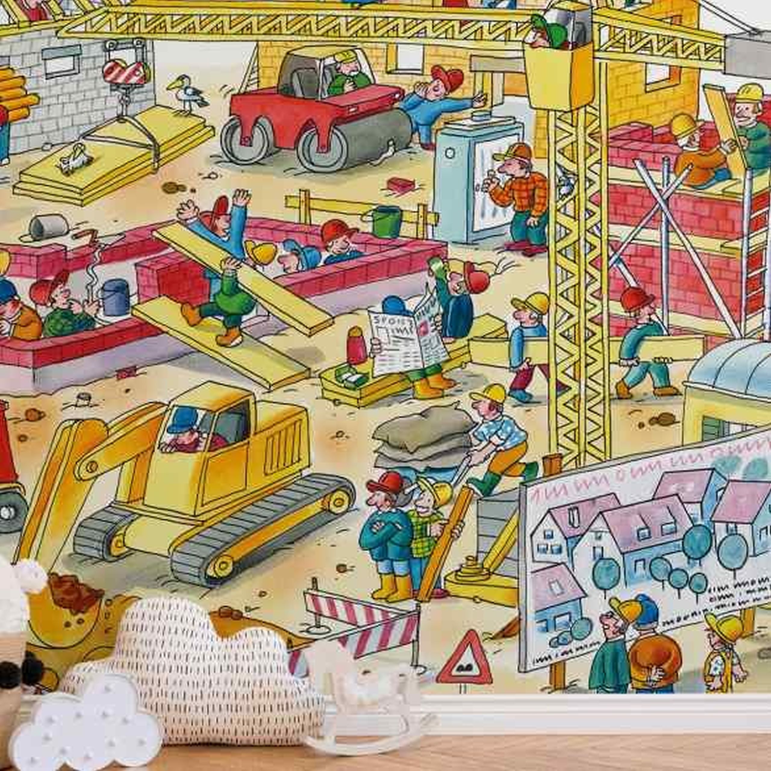 A.S. Creation | XXL 5 | DD114817 | Fototapete | Vlies | Versch. Größen | Kinderzimmer | Rot