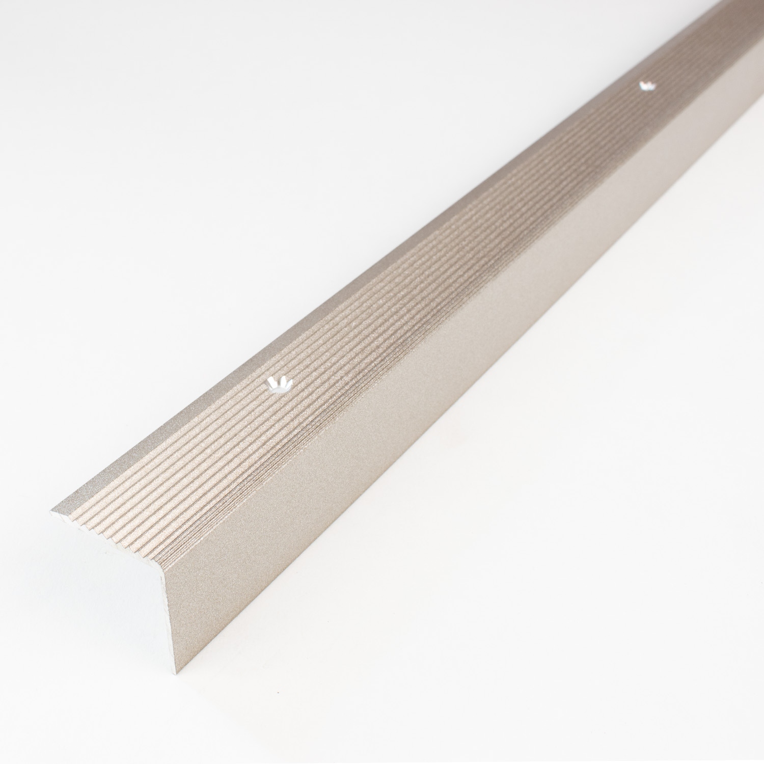 PROVISTON Treppenkanten- & Winkelprofile Severina Höhe 30 x 30 x 2000 mm Aluminium Spezialemailliert