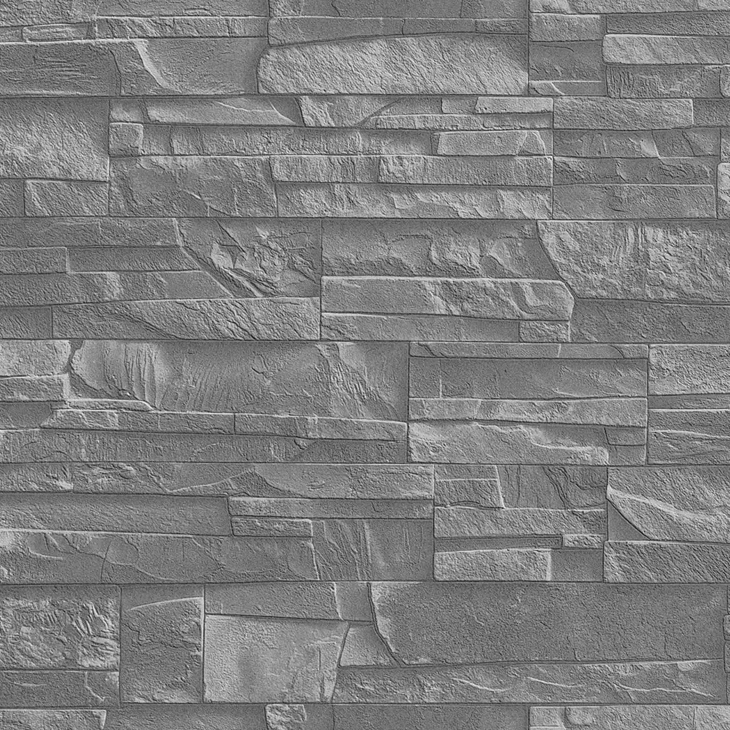 Rasch | Factory III | 475029 | Vliestapete | Muster & Motive | 0.53 x 10.05 m | Grau