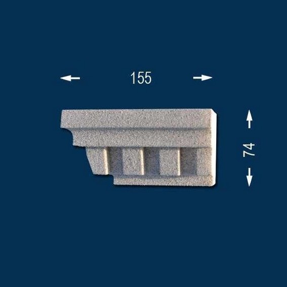 Fensterbankprofile "Wiesemann FB2-b" - Endstück links