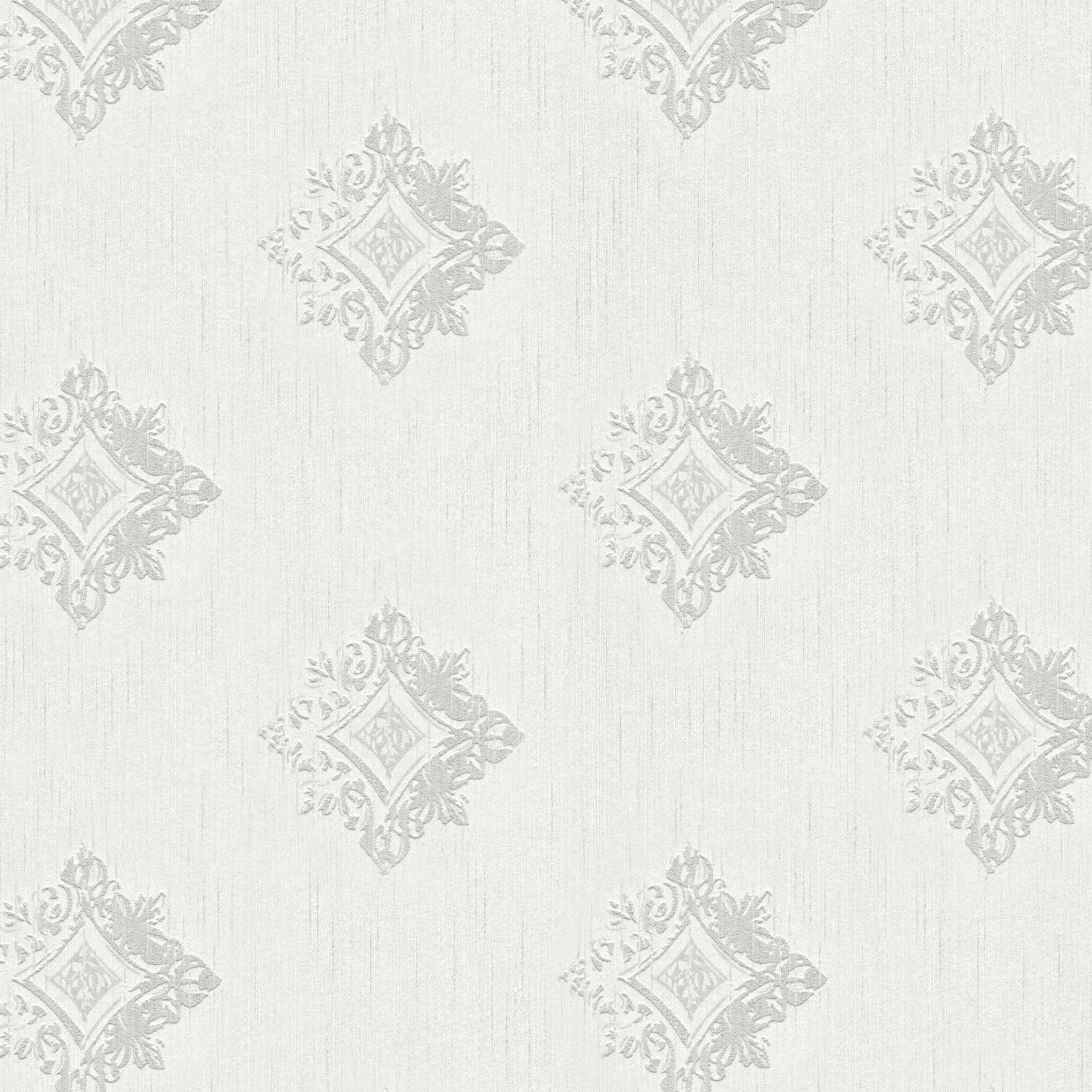 A.S. Creation | AP Tessuto II | 962001 | Vliestapete | Vintage | Retro | 0.53 x 10.05 m | Grau