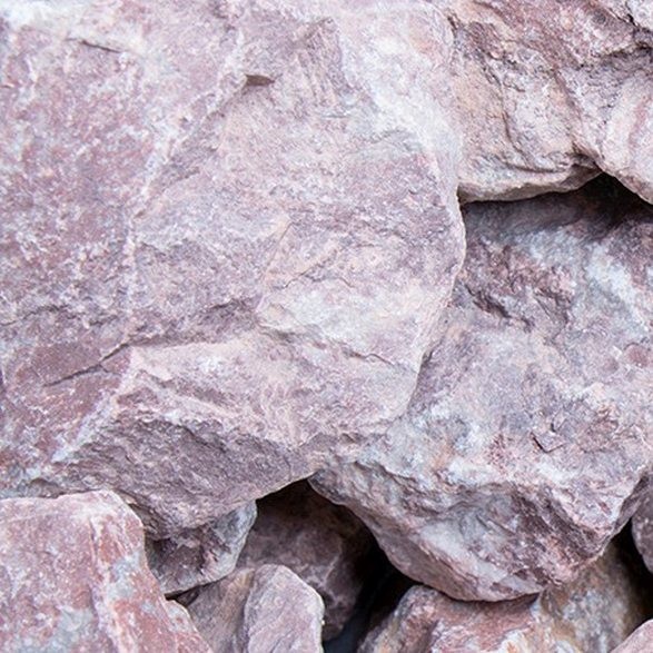 Classic Rocks 40 - 60 mm Steinschlag Marmor Naturstein Rot Gartengestaltung GSH