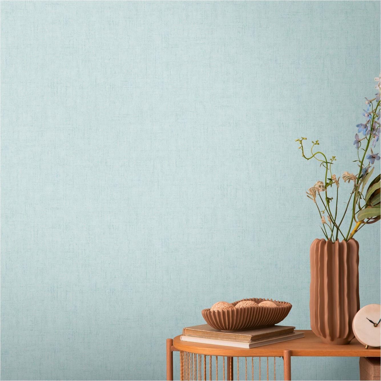 Vliestapete 791092 Blau Uni Einfarbig CosmoLiving by Cosmopolitan A.S. Creation