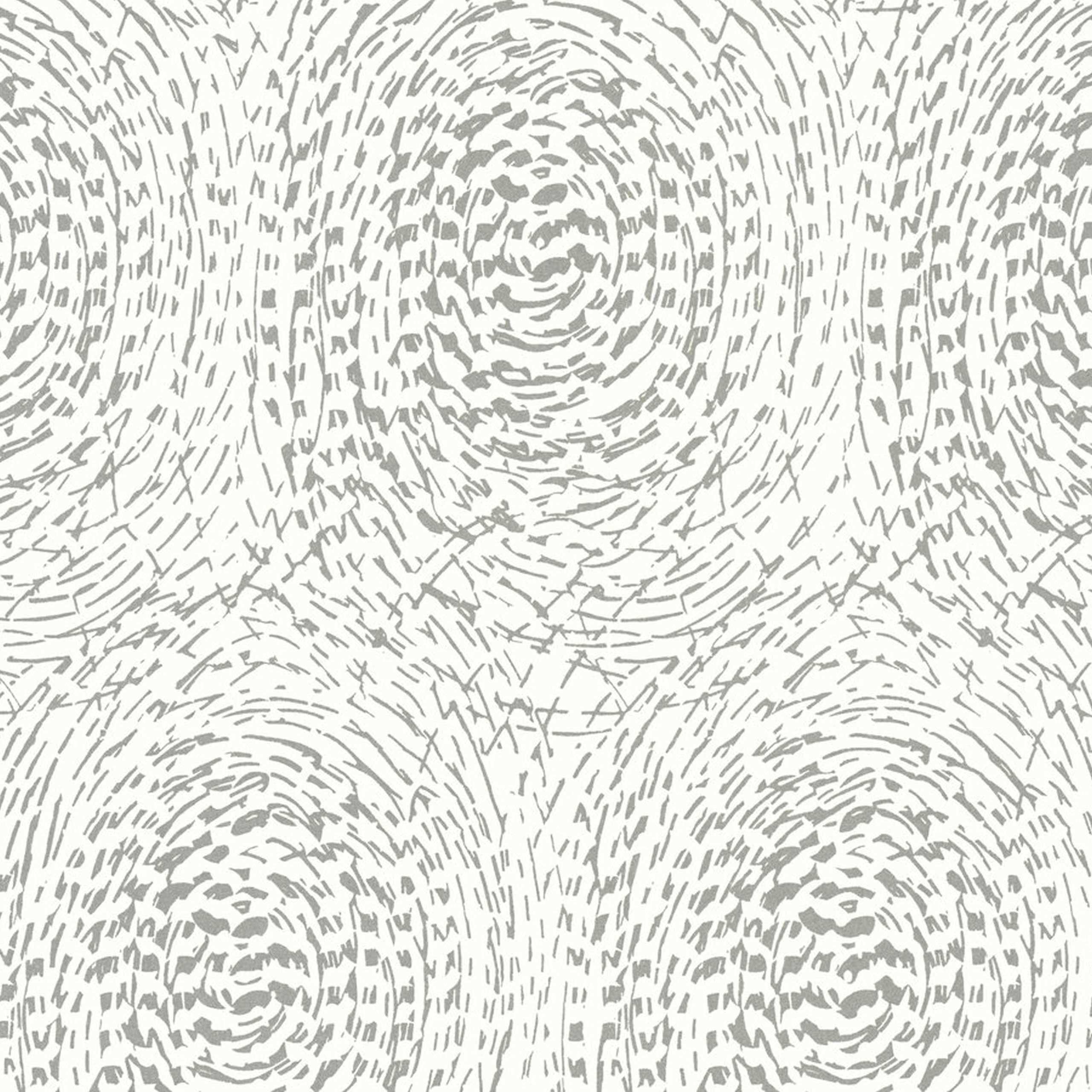 A.S. Creation | Alpha | 333732 | Vliestapete | 3D Optik | 0.53 x 10.05 m | Grau