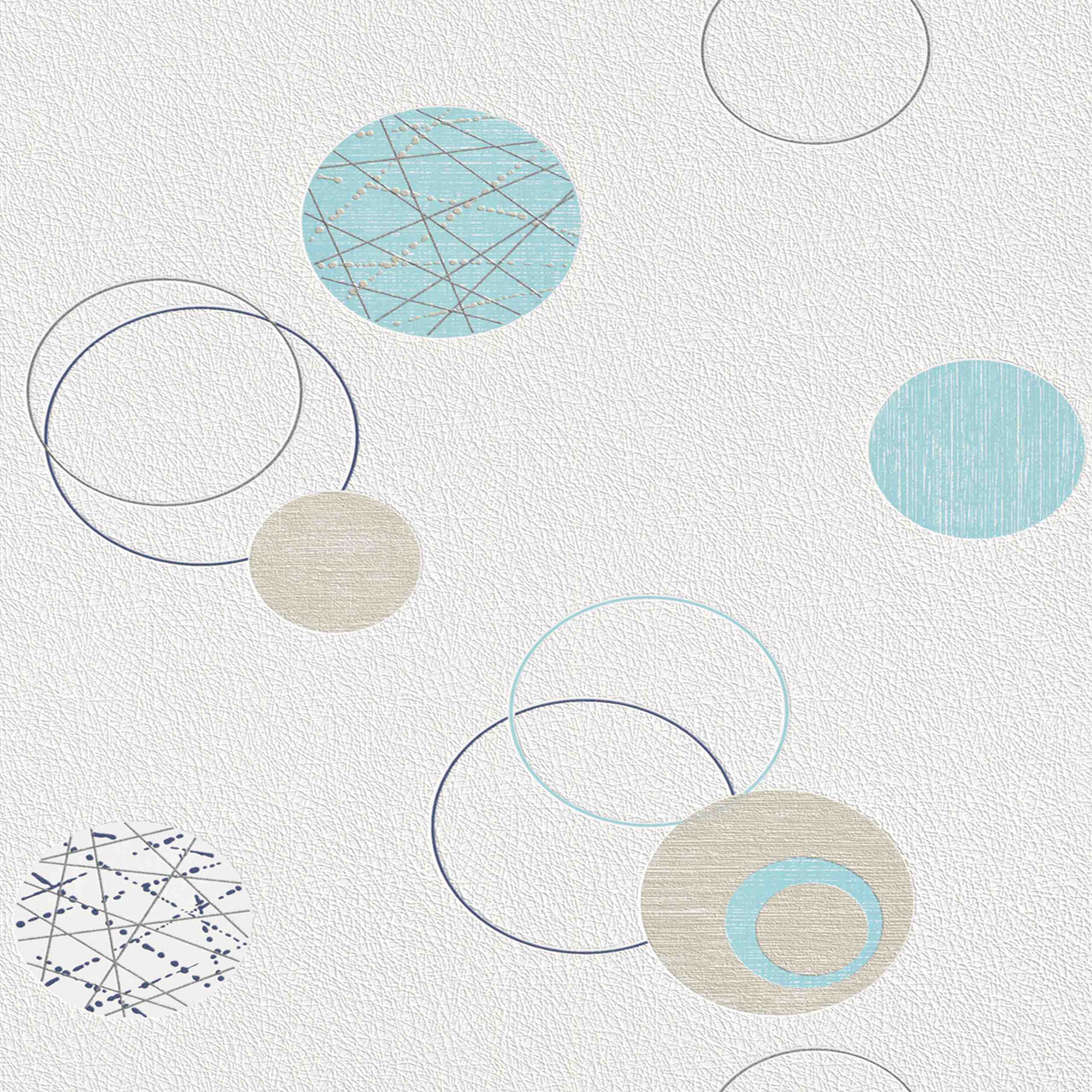 Rasch | Selection | 475913 | Vliestapete | 3D Optik | 0.53 x 10.05 m | Weiß