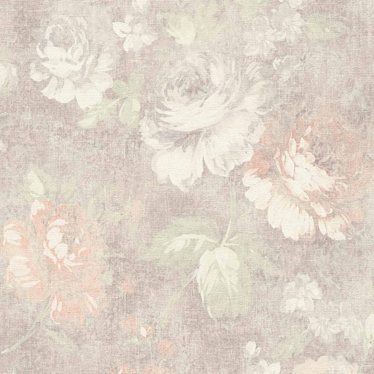 A.S. Creation | Secret Garden | 336042 | Vliestapete | Blumenoptik | 0.53 x 10.05 m | Braun