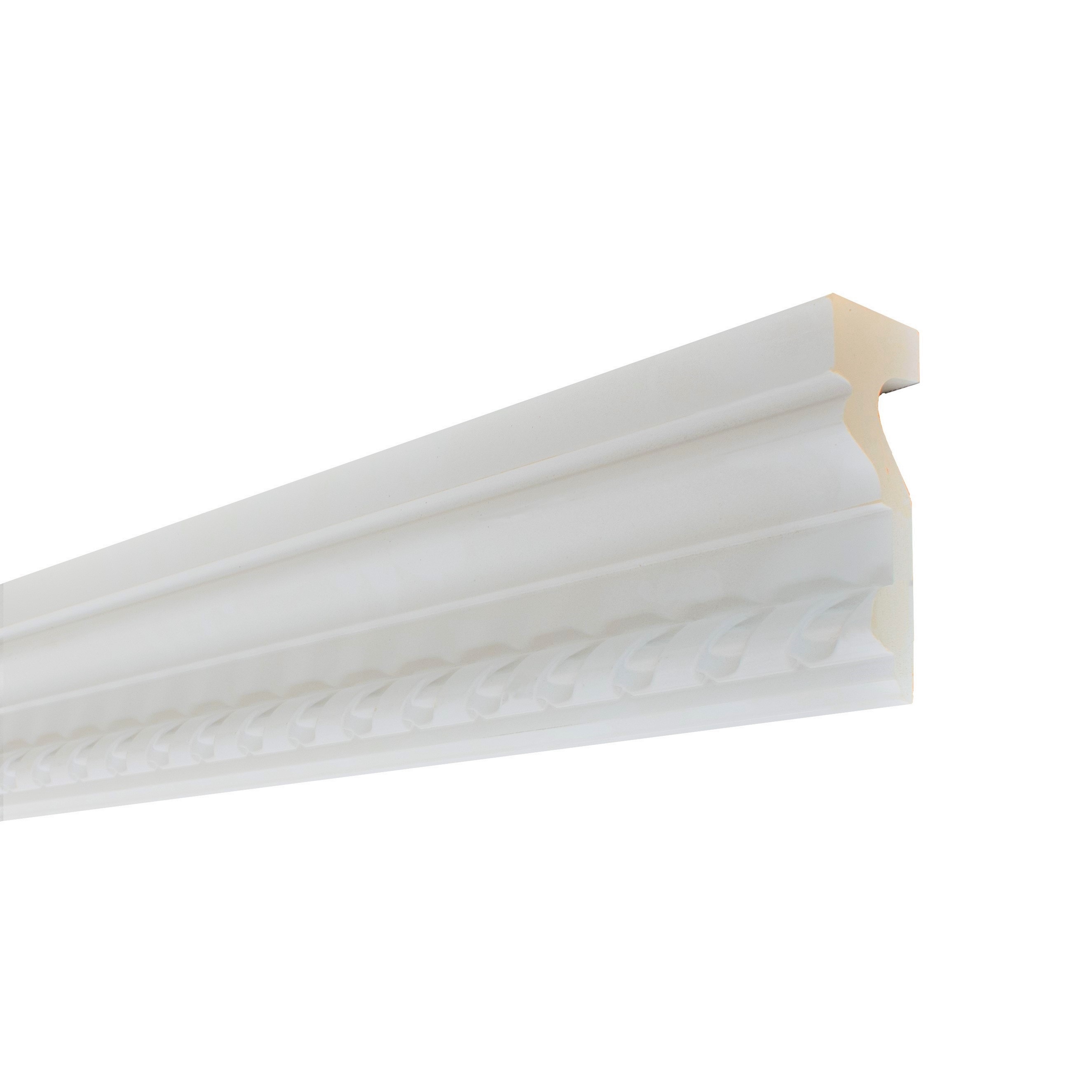 NMC | Innenwinkel | Polyurethan | 105 x 40 x 200 mm | Weiß | Stuckleisten Winkel