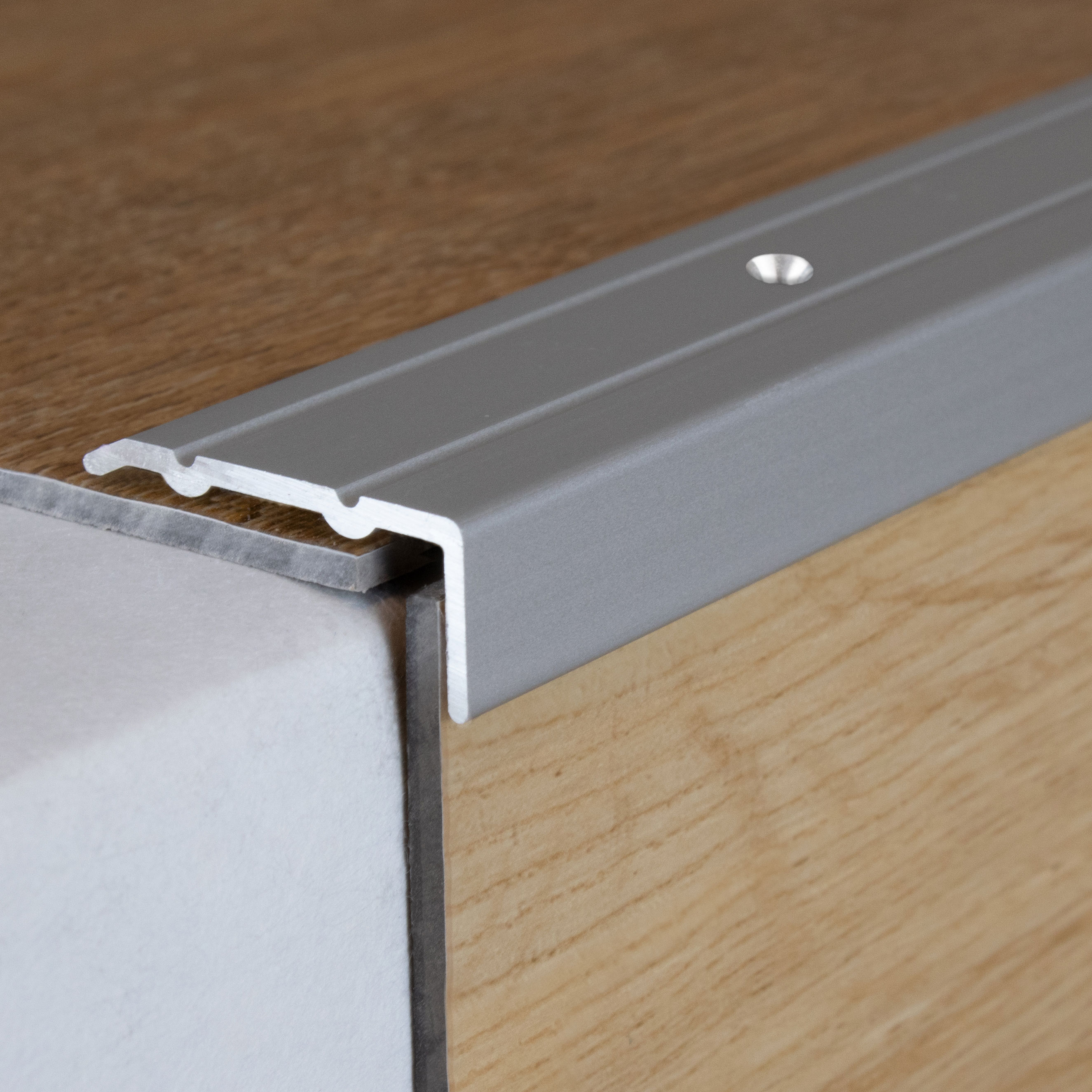 PROVISTON Treppenkanten- & Winkelprofile Salerno Breite 24.5 mm Aluminium