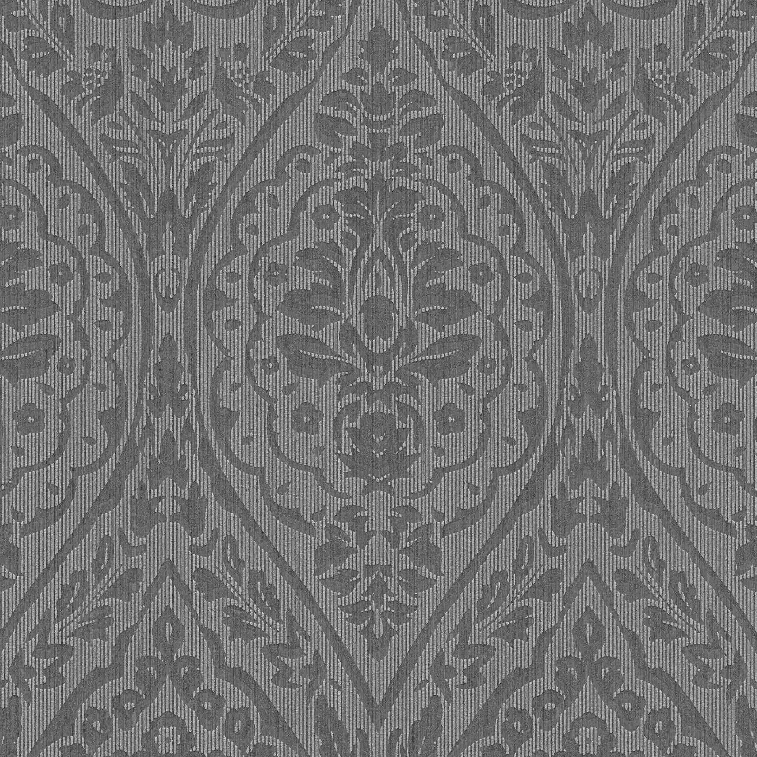 A.S. Creation | AP Tessuto II | 961957 | Vliestapete | Barock | 0.53 x 10.05 m | Braun