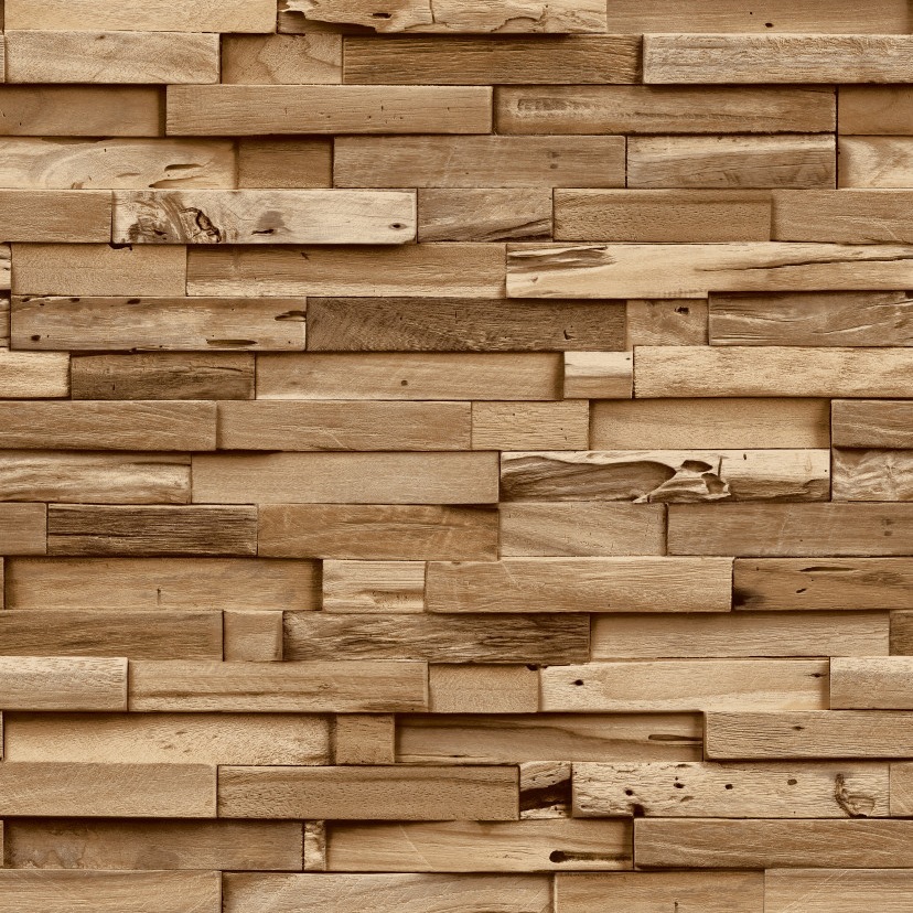 Grandeco | Ciara | A64001 | Vliestapete | Holzoptik | 10.05 x 0.53 m | Braun