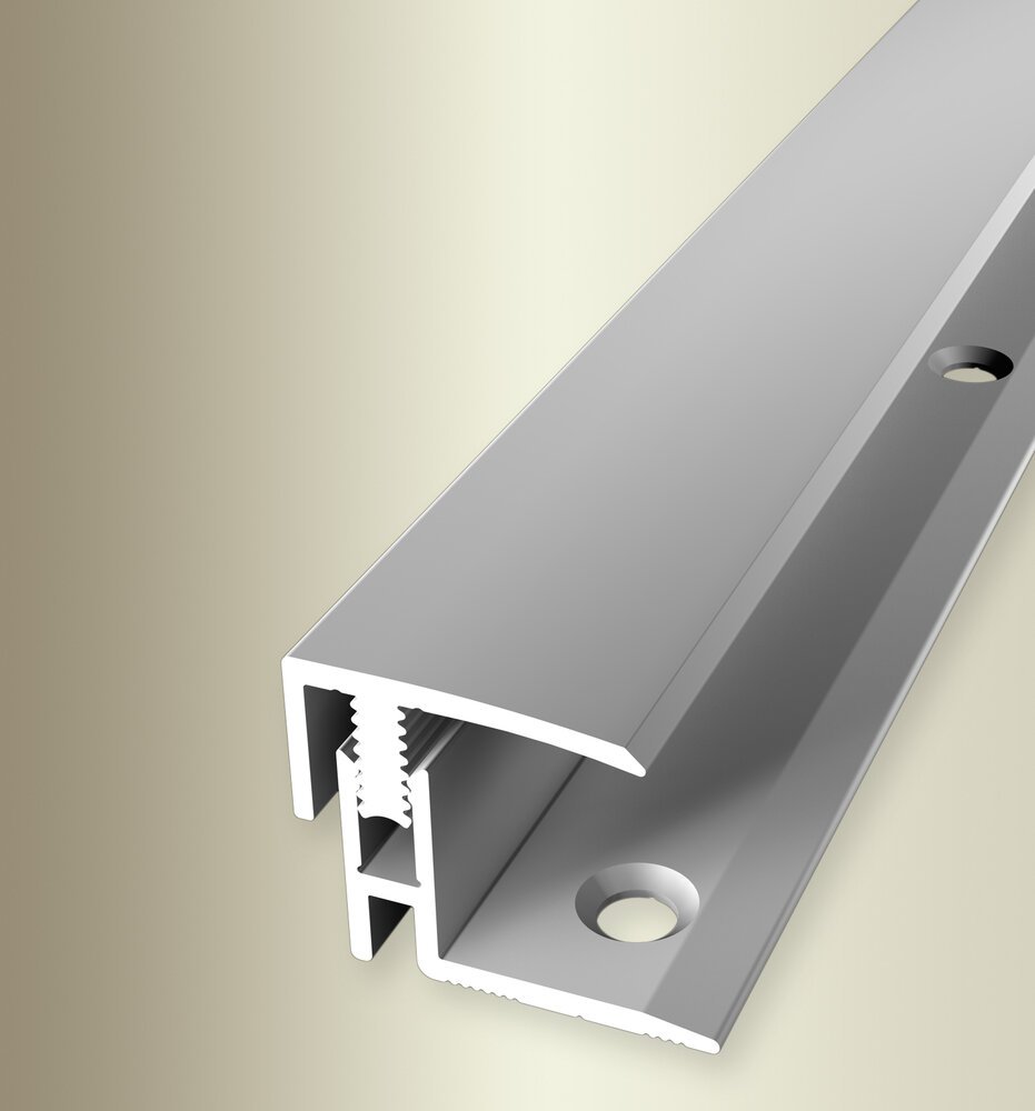 PROVISTON Einfass- & Abschlussprofile Breite 21 mm Einfasshöhe 12 - 17 mm Alu eloxiert PROVISTON Einfass- & Abschlussprofile Breite 21 mm Einfasshöhe 12 - 17 mm Alu eloxiert