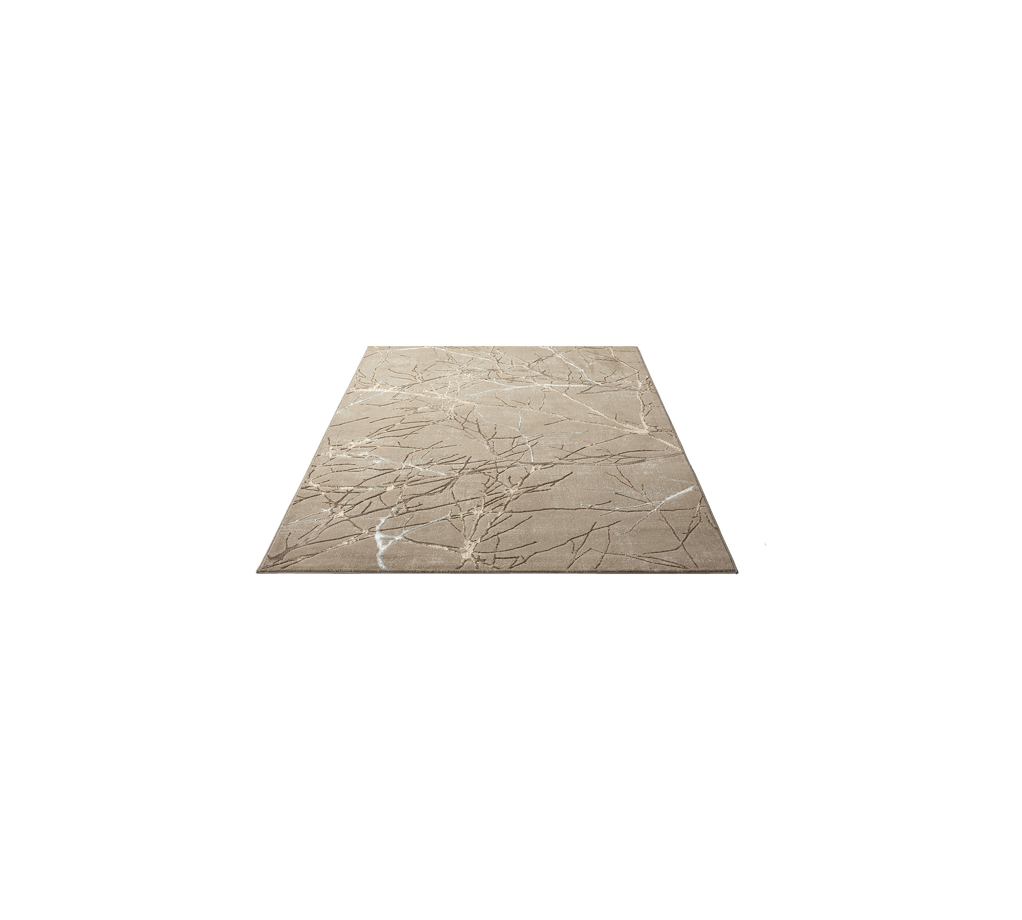 Indoor Teppich Beige versch. Größen - rechteckig für alle Innenräume - FLOORNOVO