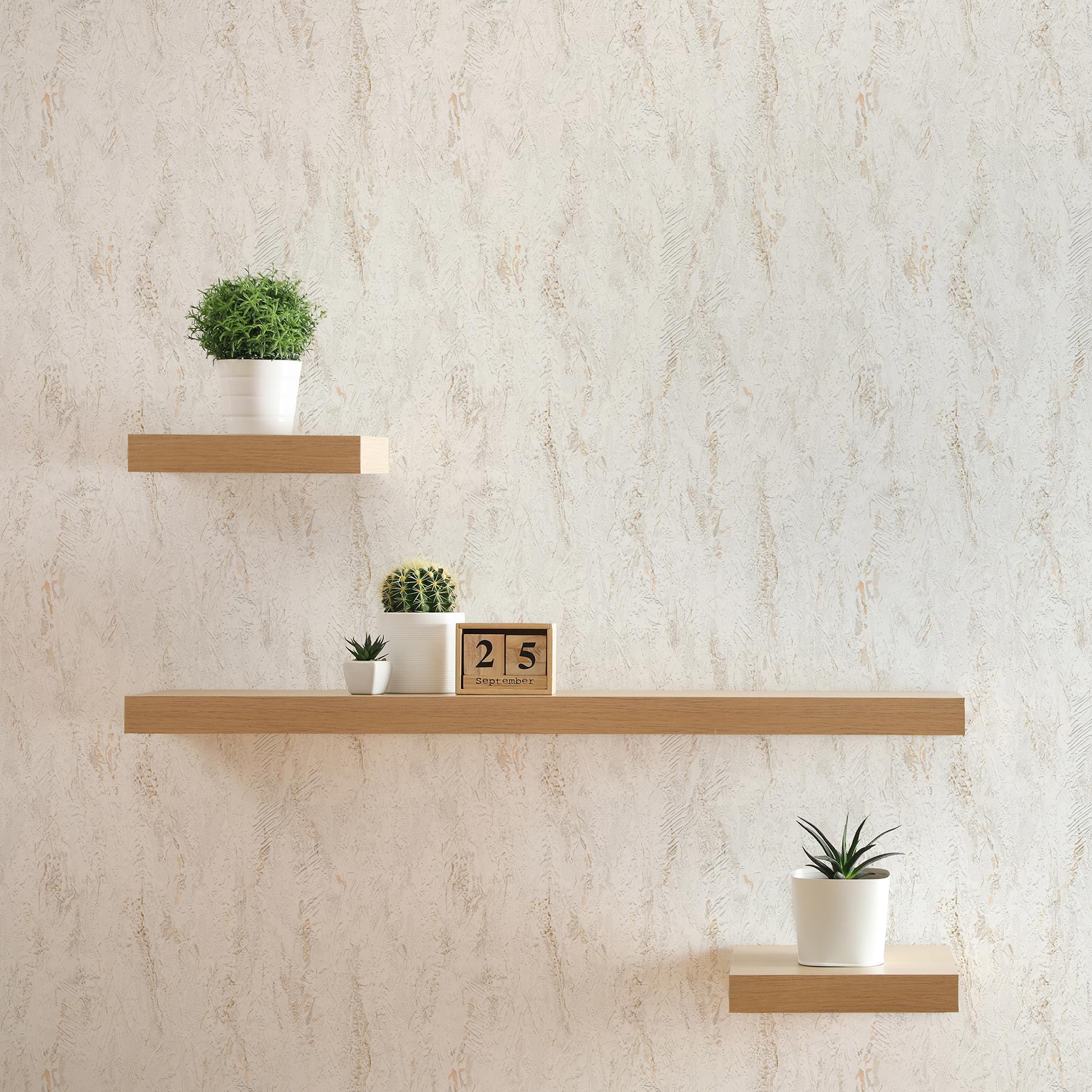 Tapete Vintage M1-No.3725 Papiertapete Weiß Vintagetapete Retro