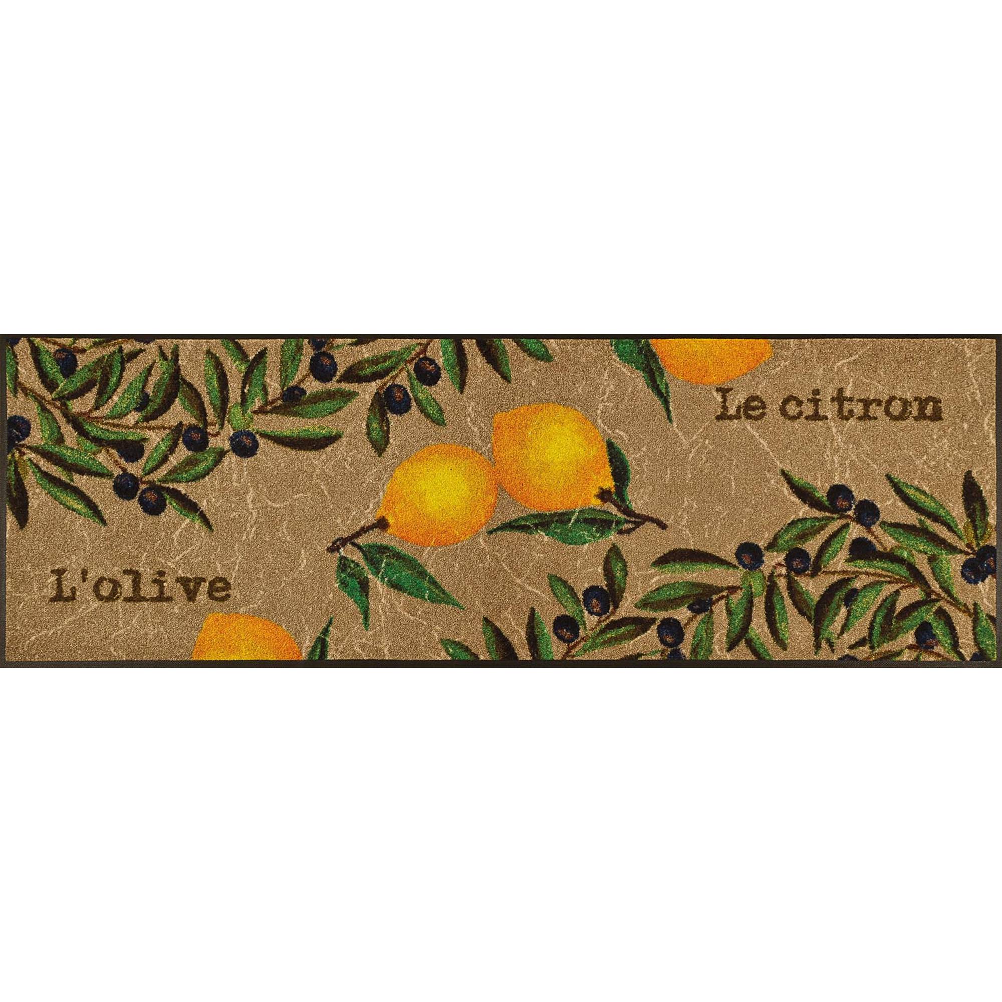 Fussmatte Le Citron Schmutzfangmatte waschbar versch. Größen wash+dry Design
