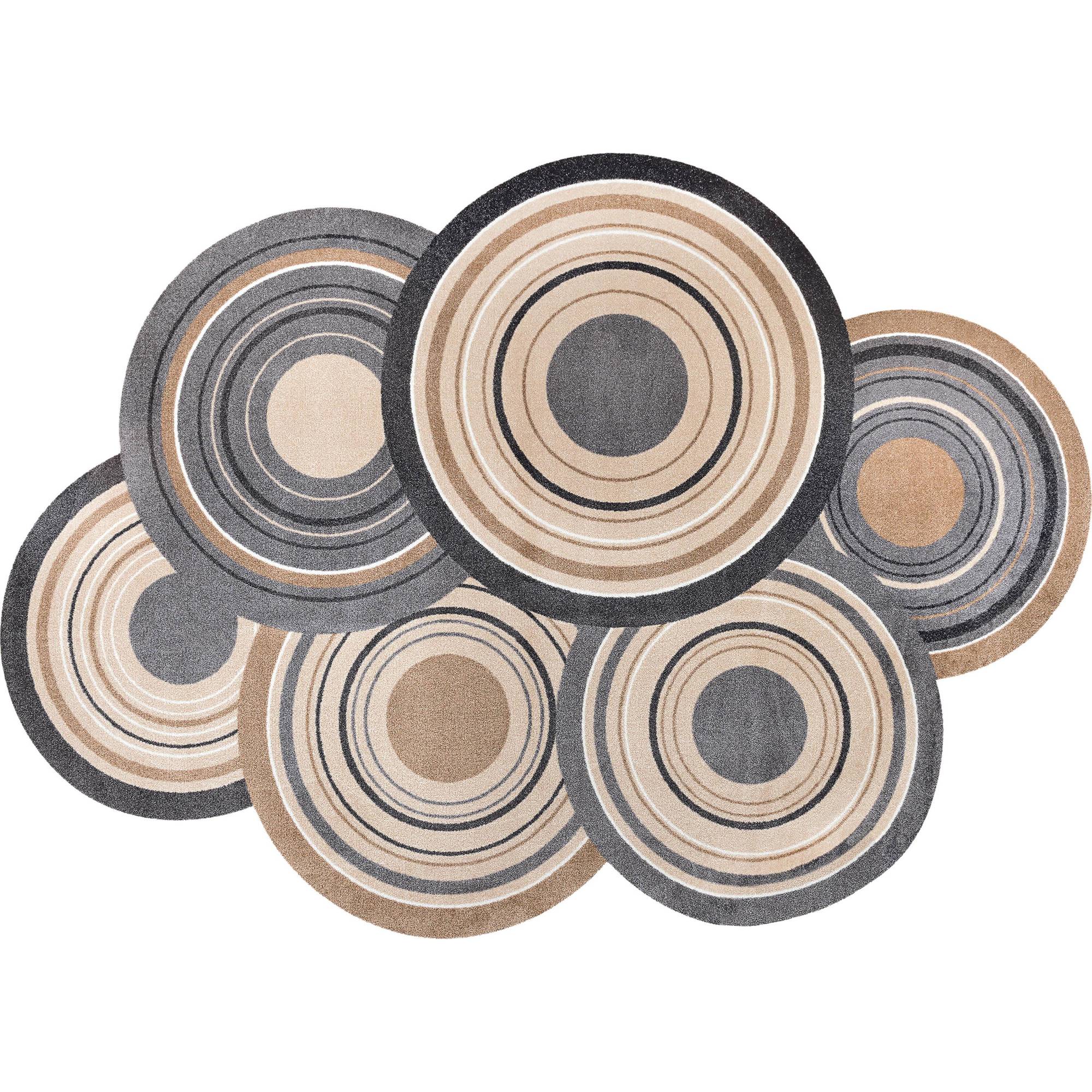 Fussmatte Cosmic Colours nature Schmutzfangmatte waschbar versch Größen wash+dry Decor Special Shape