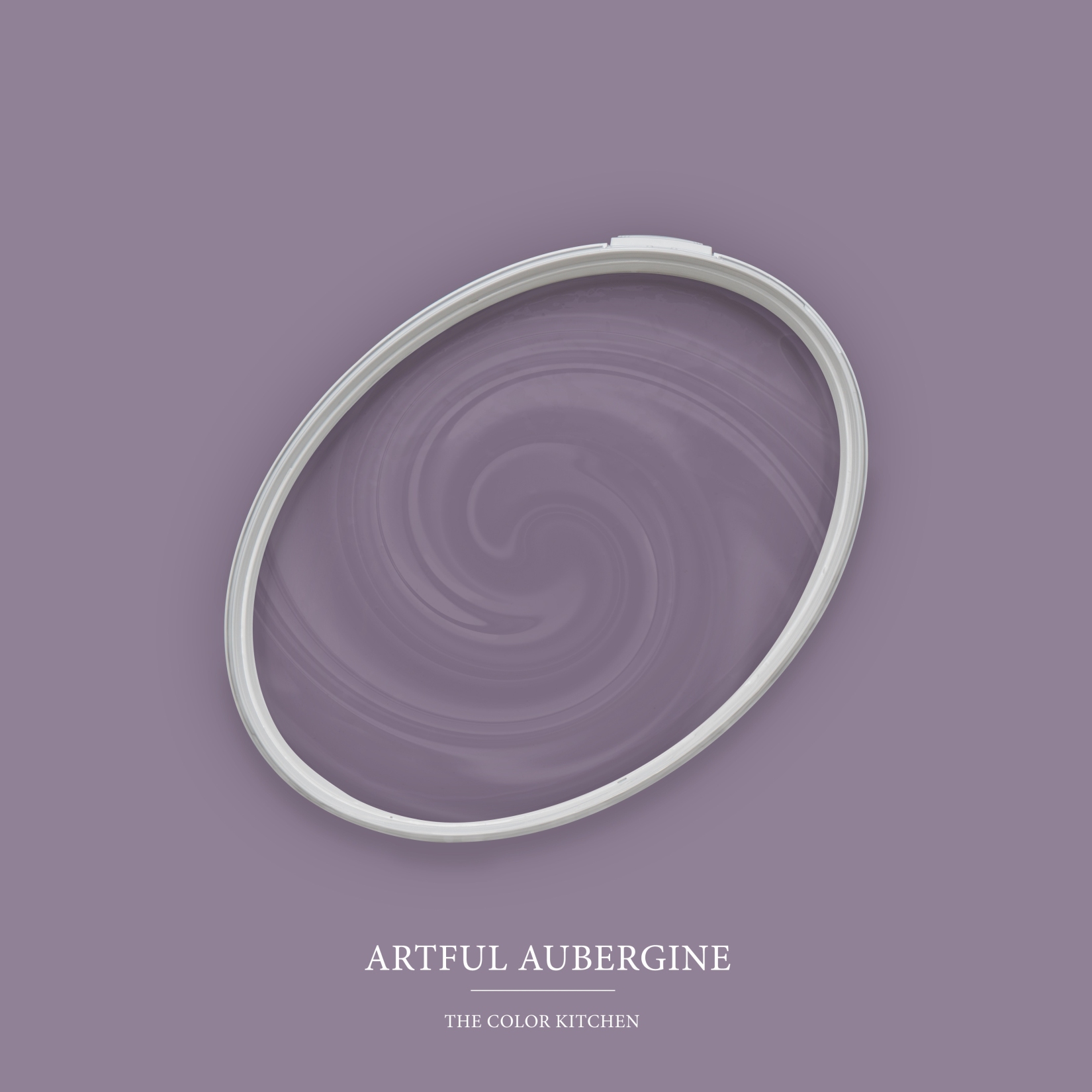 Wandfarbe Violett matt | The Color Kitchen Artful Aubergine | Exklusive Innendispersion