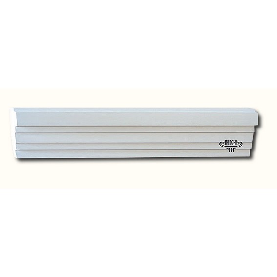 PROVISTON Außenwinkel | Für Gipsleiste Ulm 18 x 73 x 200 mm Echter Gipsstuck Weiß