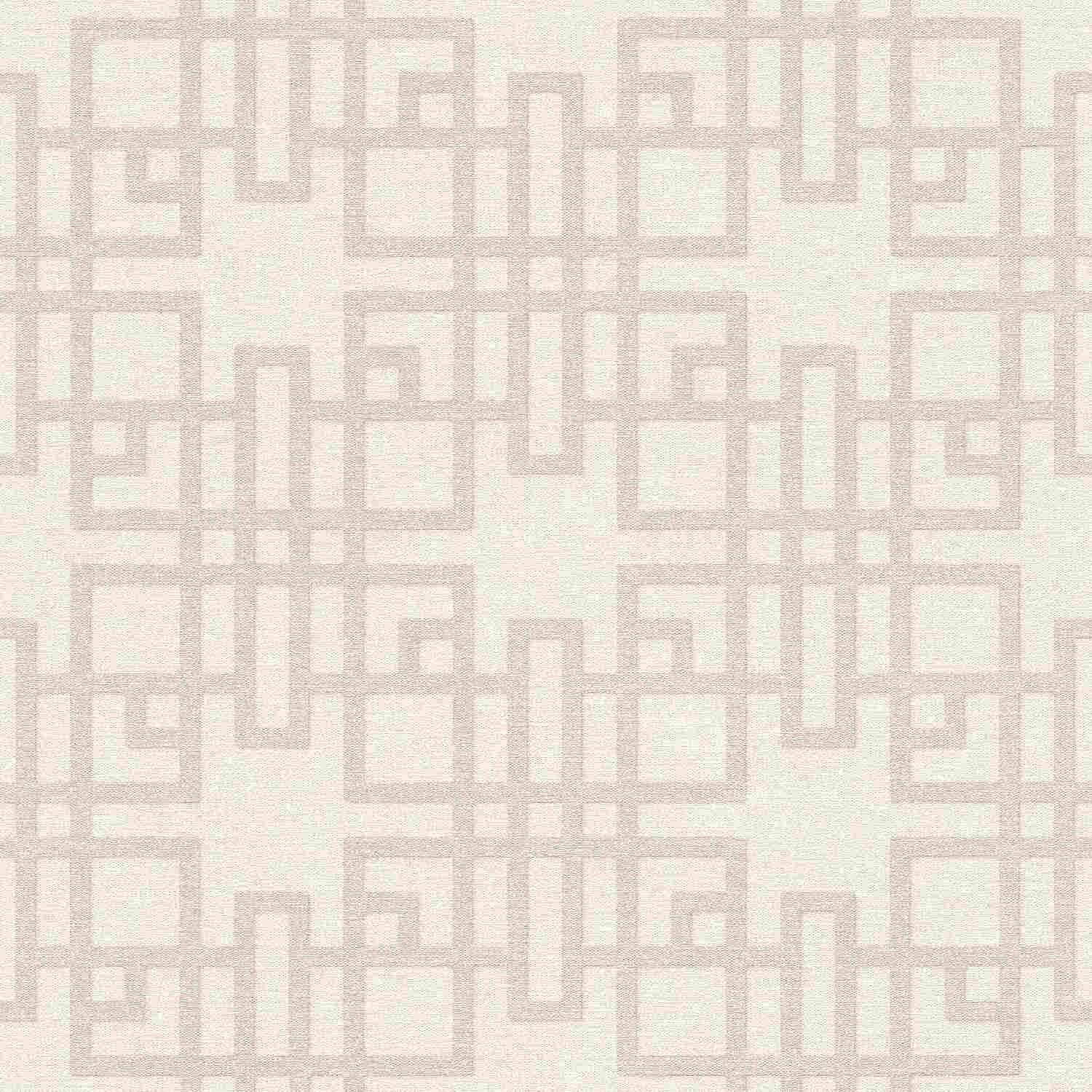Rasch | Kimono | 409239 | Vliestapete | Grafisch | 0.53 x 10.05 m | Grau