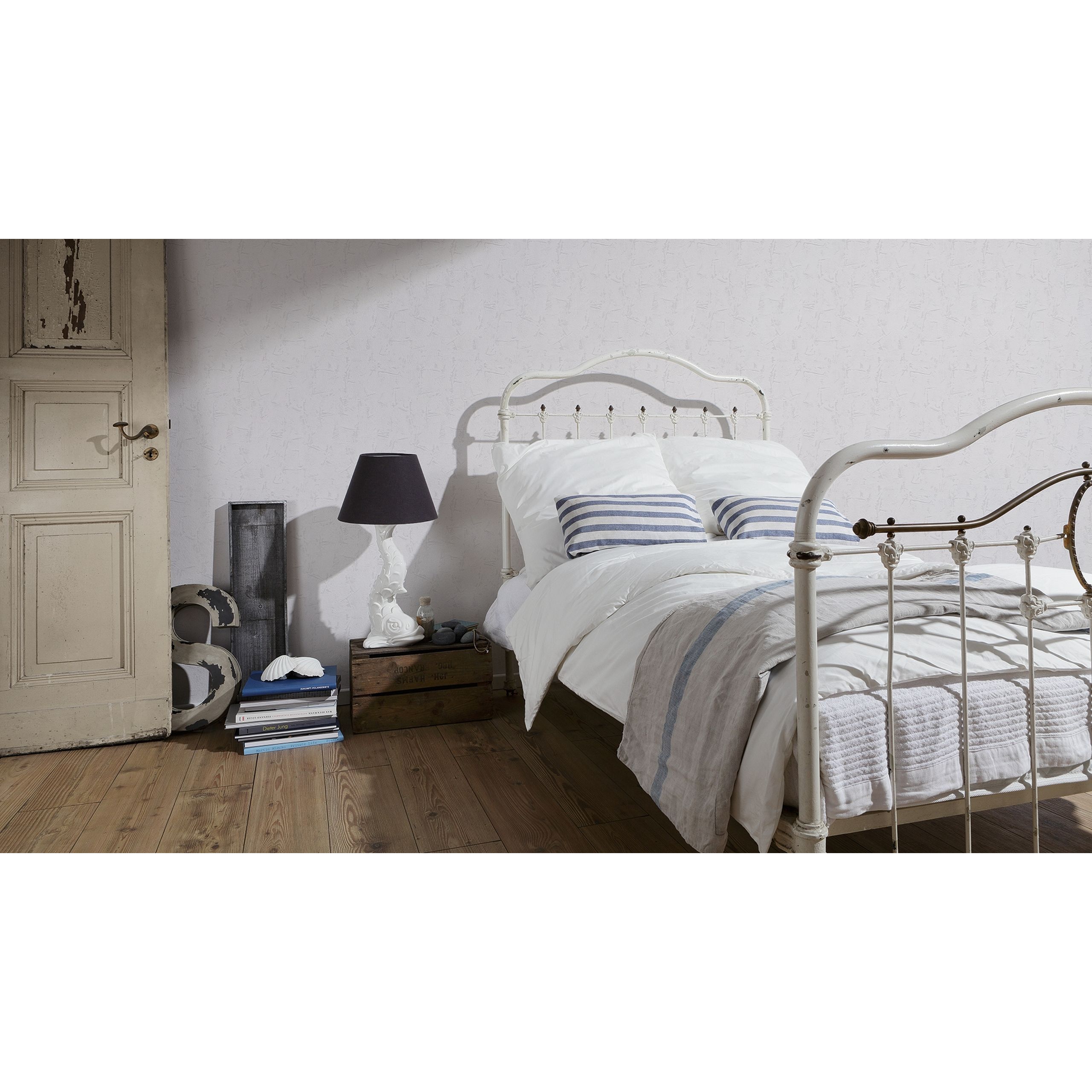A.S. Creation | Simply White 4 | 288639 | Vliestapete | Einfarbig | 0.53 x 10.05 m | Weiß