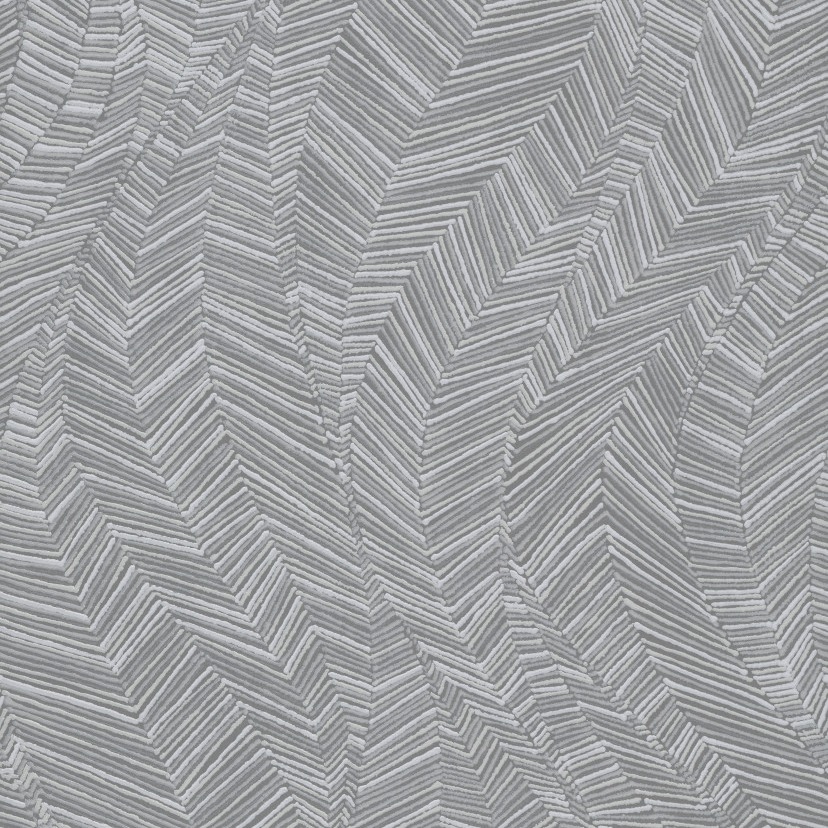 Grandeco | Tempo | A62101 | Vliestapete | Wellen | 10.05 x 0.53 m | Grau