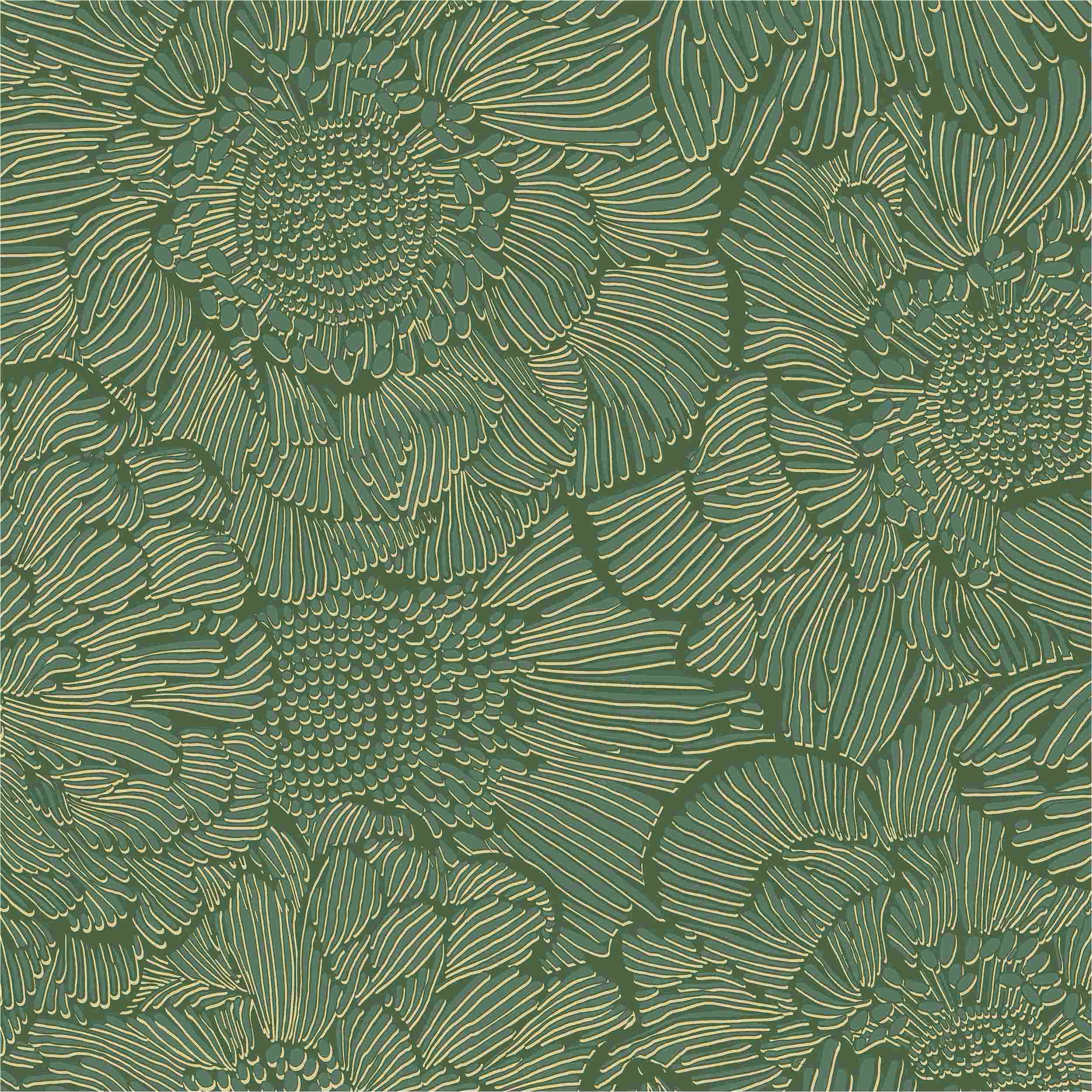 Vliestapete A56403 Blumen / Floral 0.53 x 10.05 m Tempo Grandeco