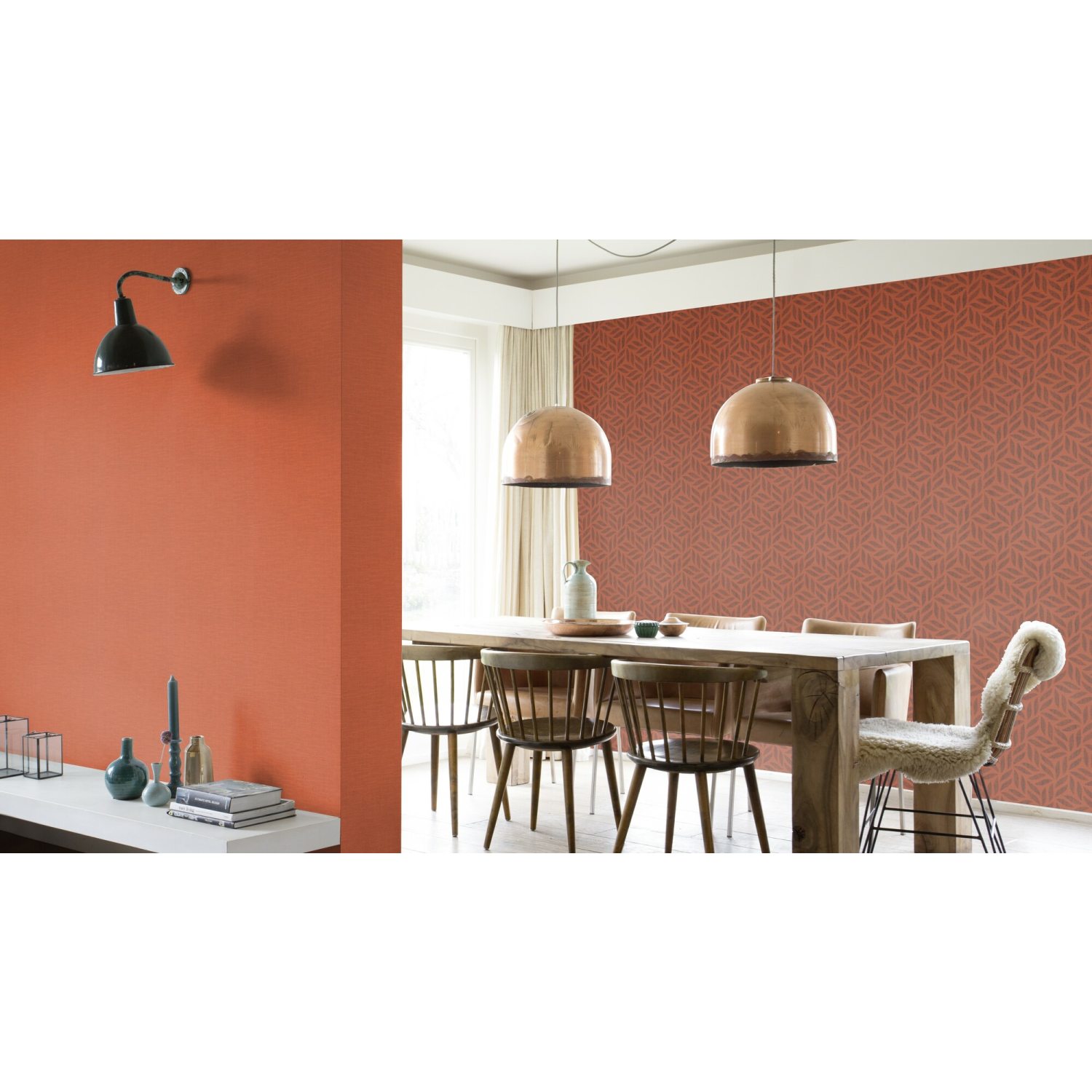 Rasch | Kalahari | 704655 | Vliestapete | 3D Optik | 0.53 x 10.05 m | Orange