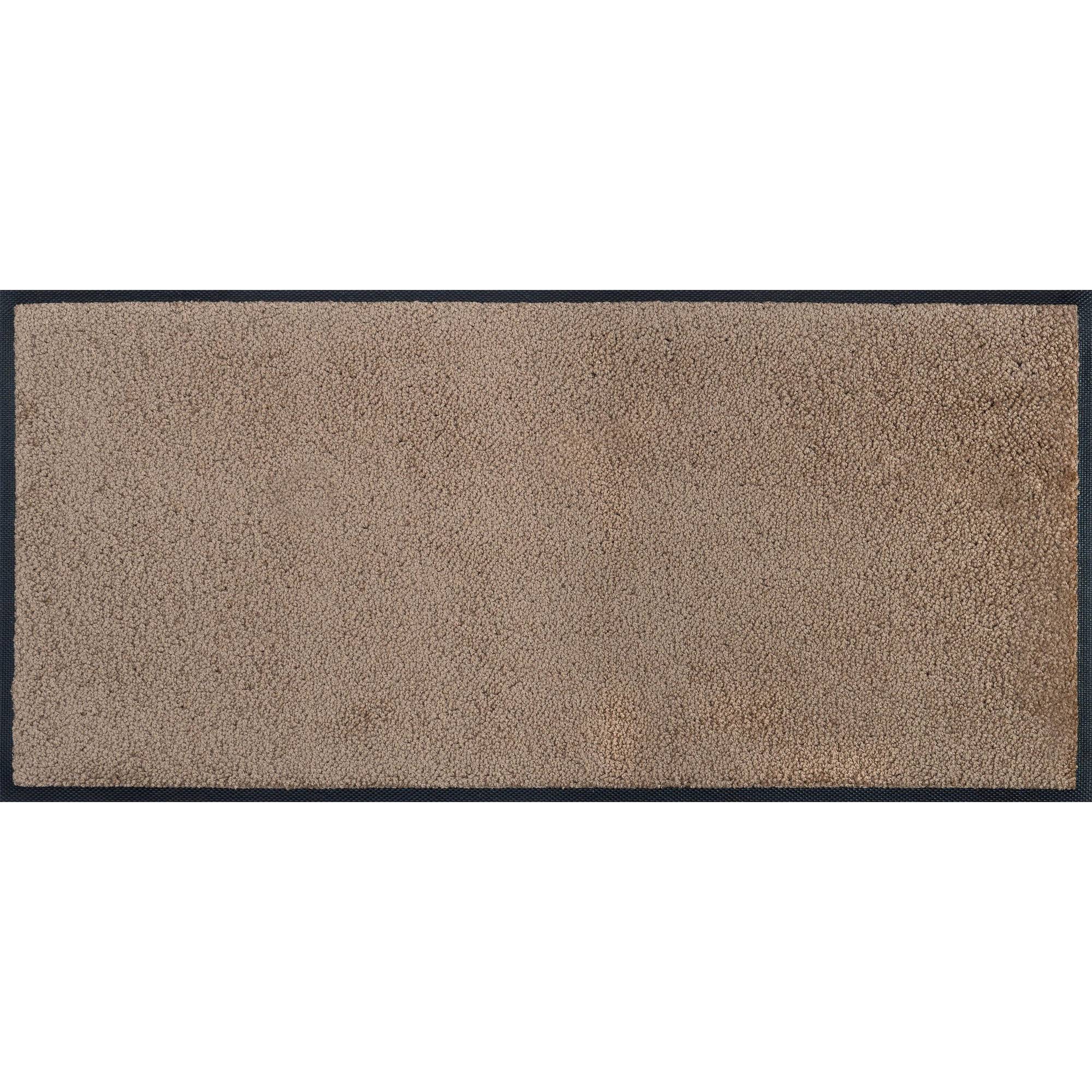 Fussmatte Taupe Schmutzfangmatte waschbar versch. Größen wash+dry Original