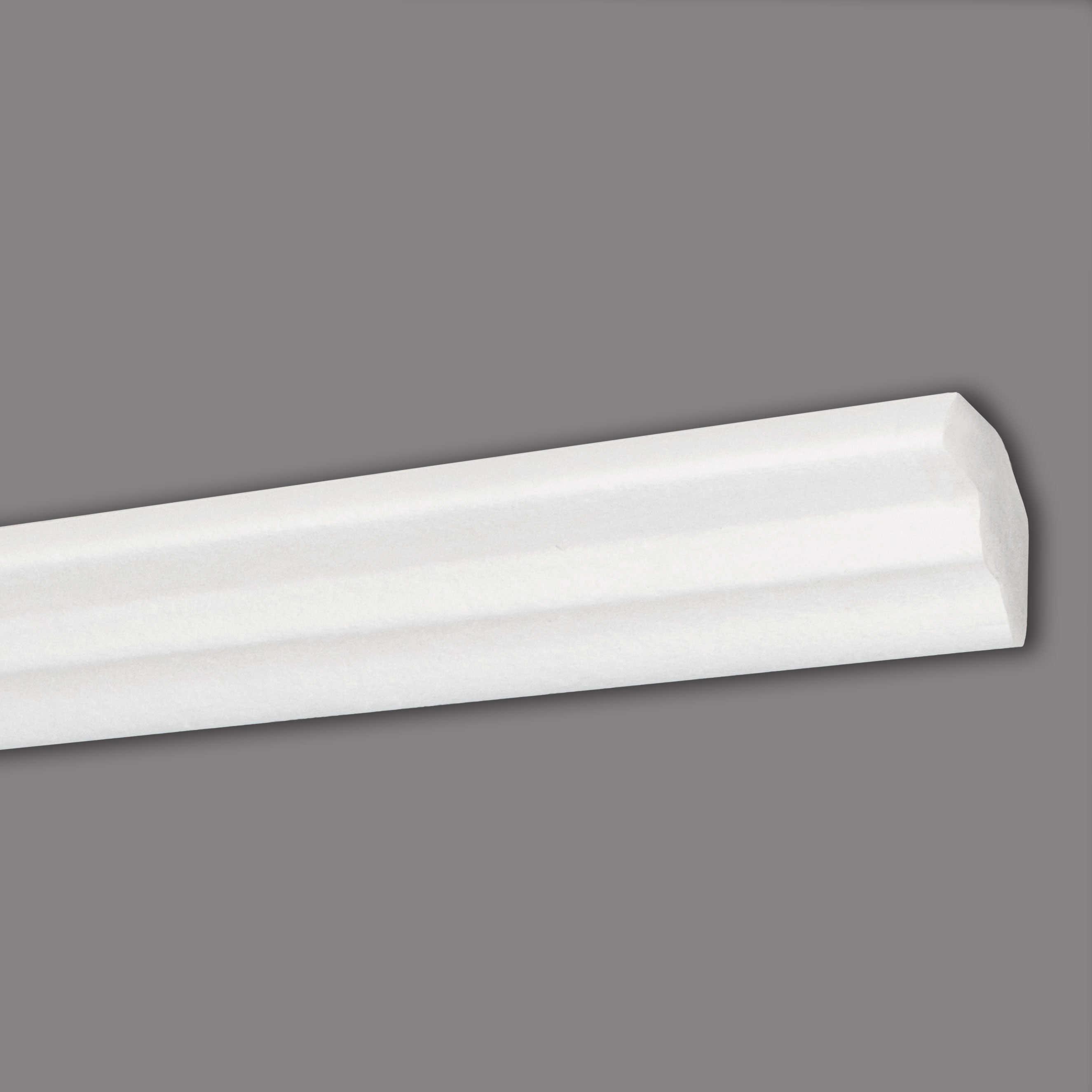 Marbet Stuckleiste "E-2" Styropor Deckenleiste 17 x 25 x 2000 mm Polystyrol Leiste Weiß