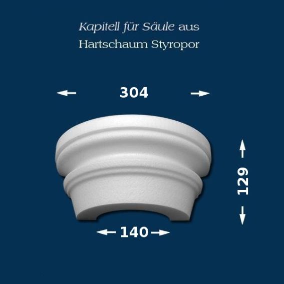 Säulenkapitell "Wiesemann SK2-2" - unbeschichtet
