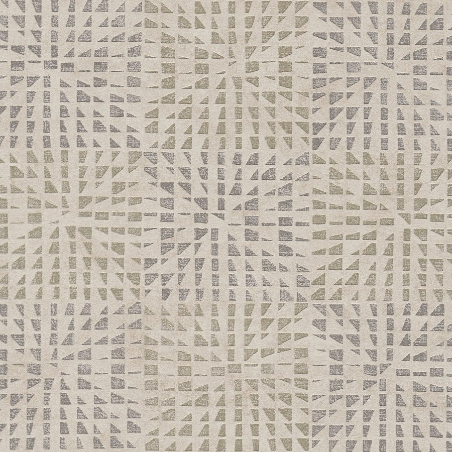 A.S. Creation | Geo Effect | 383523 | Vliestapete | 3D Optik | 10.05 x 0.53 m | Creme