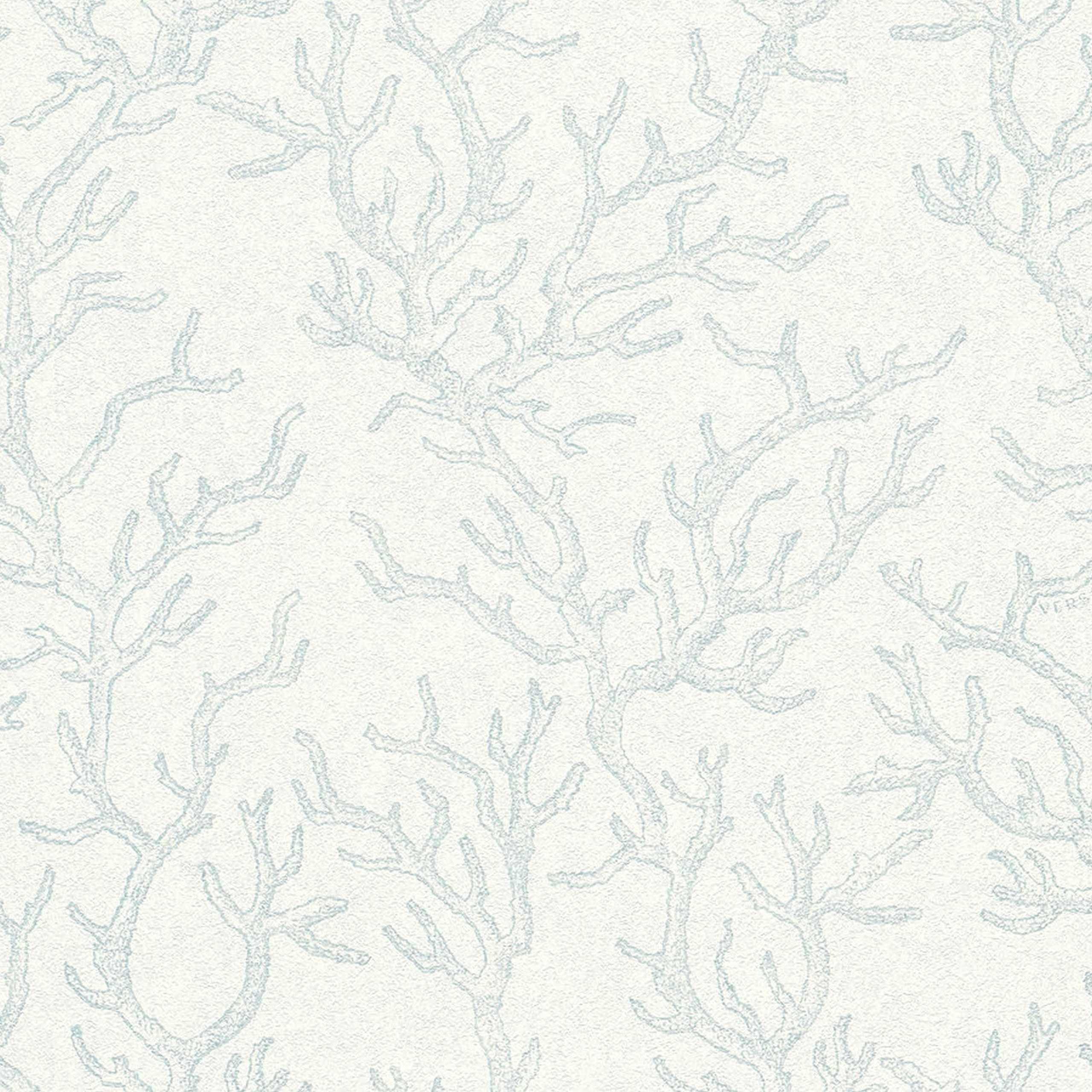 A.S. Creation | Versace 3 | 344972 | Vliestapete | Naturoptik | 0.7 x 10.05 m | Blau