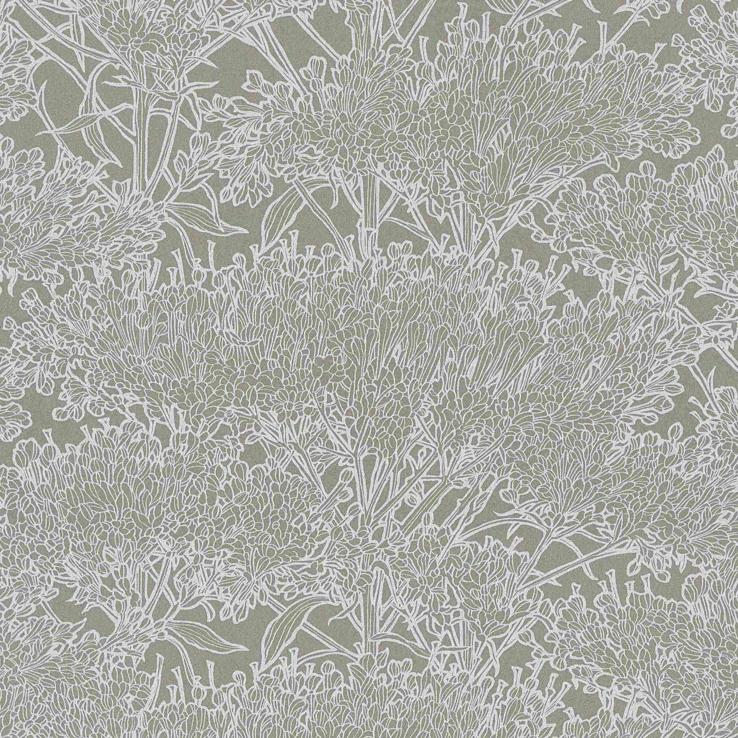A.S. Creation | Absolutely Chic | 369721 | Vliestapete | Blumenoptik | 0.53 x 10.05 m | Beige