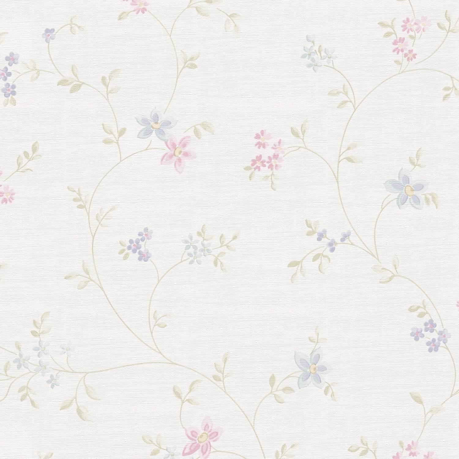 A.S. Creation | Maison Charme | 390712 | Vliestapete | Blumenoptik | 10.05 x 0.53 m | Creme