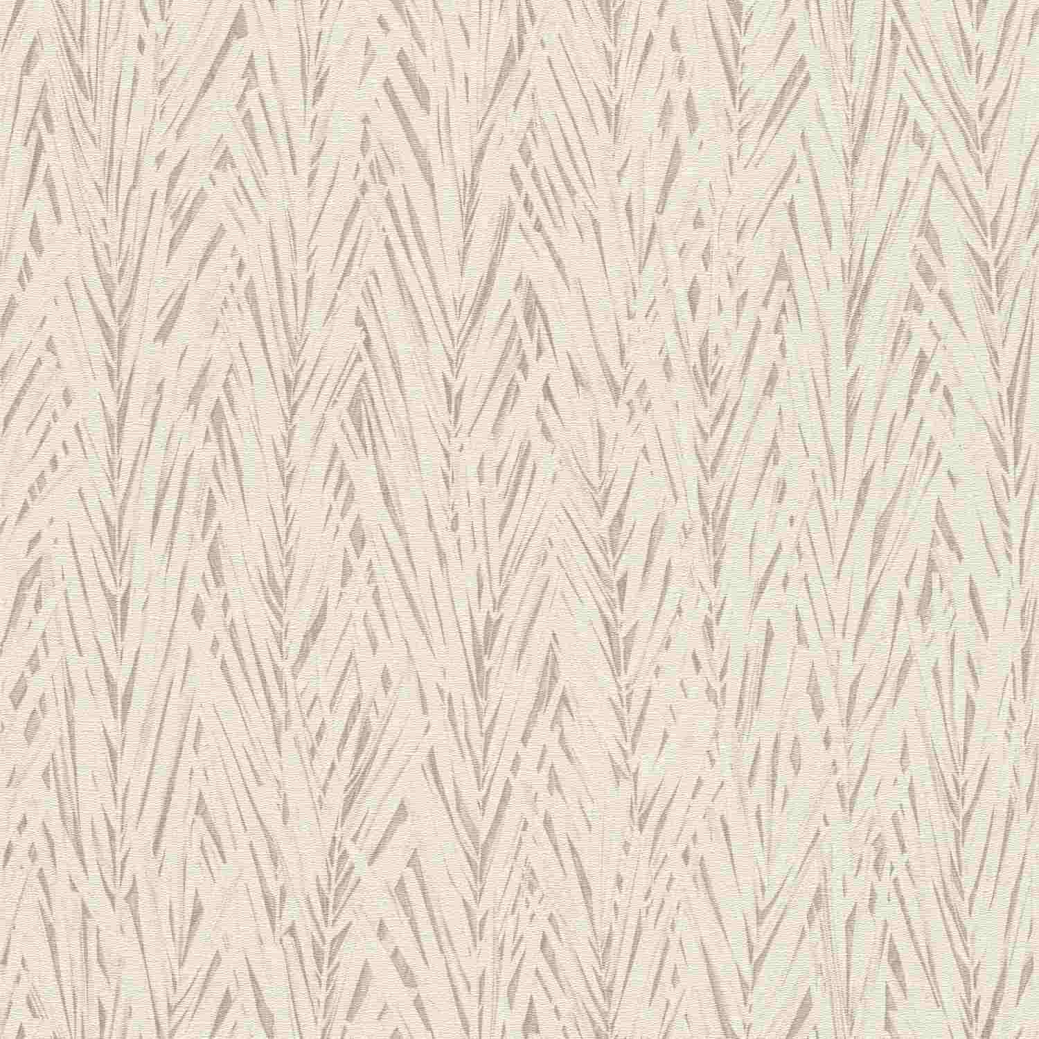 Rasch | Composition | 554120 | Vliestapete | Blumenoptik | 0.53 x 10.05 m | Beige