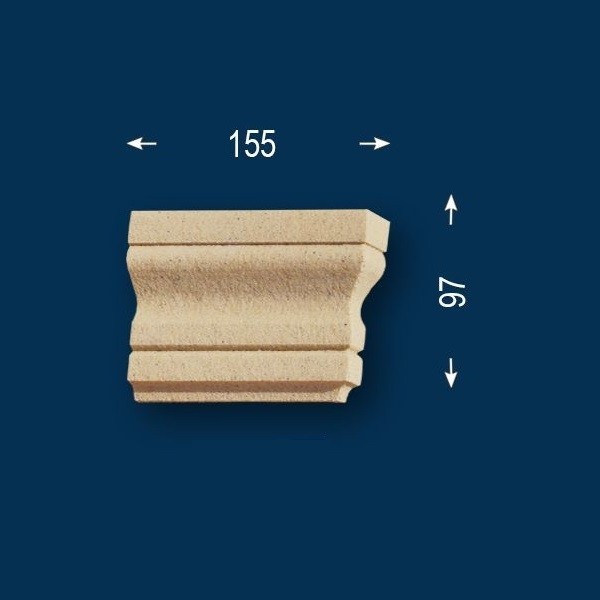 Fassadenprofile "Wiesemann FP8-b" - Endstück rechts