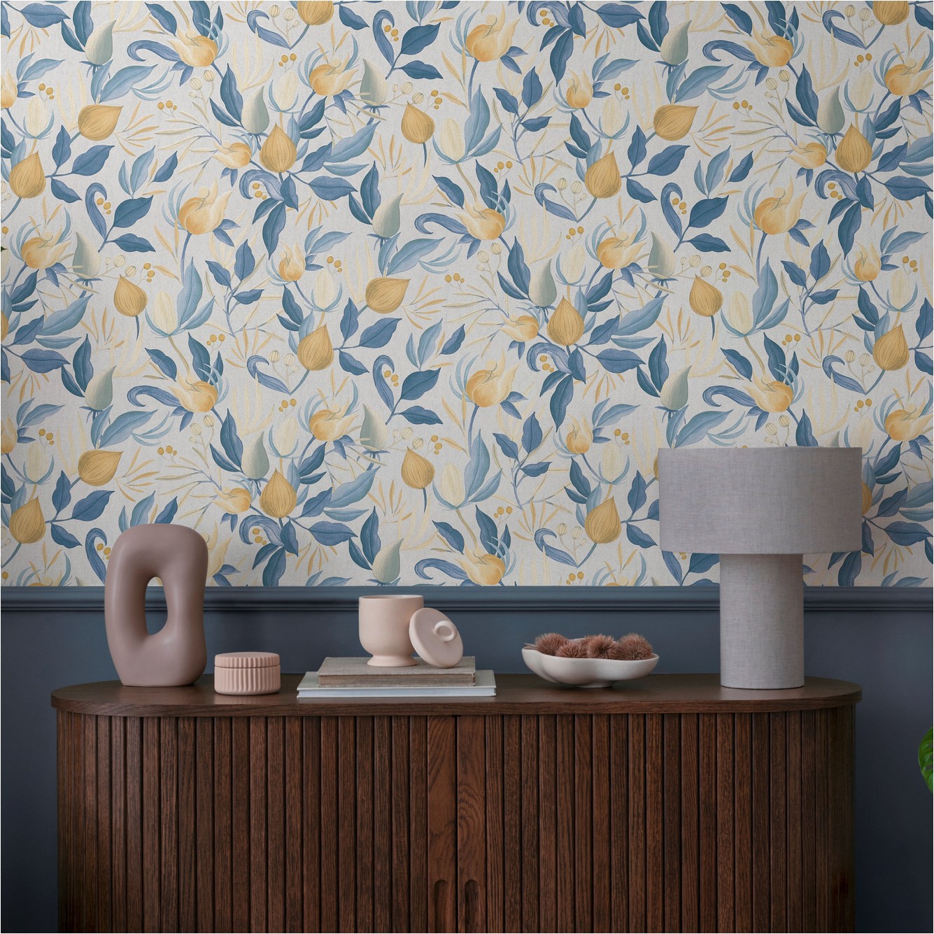 Vliestapete 790626 Weiß Floral Blätter CosmoLiving by Cosmopolitan A.S. Creation