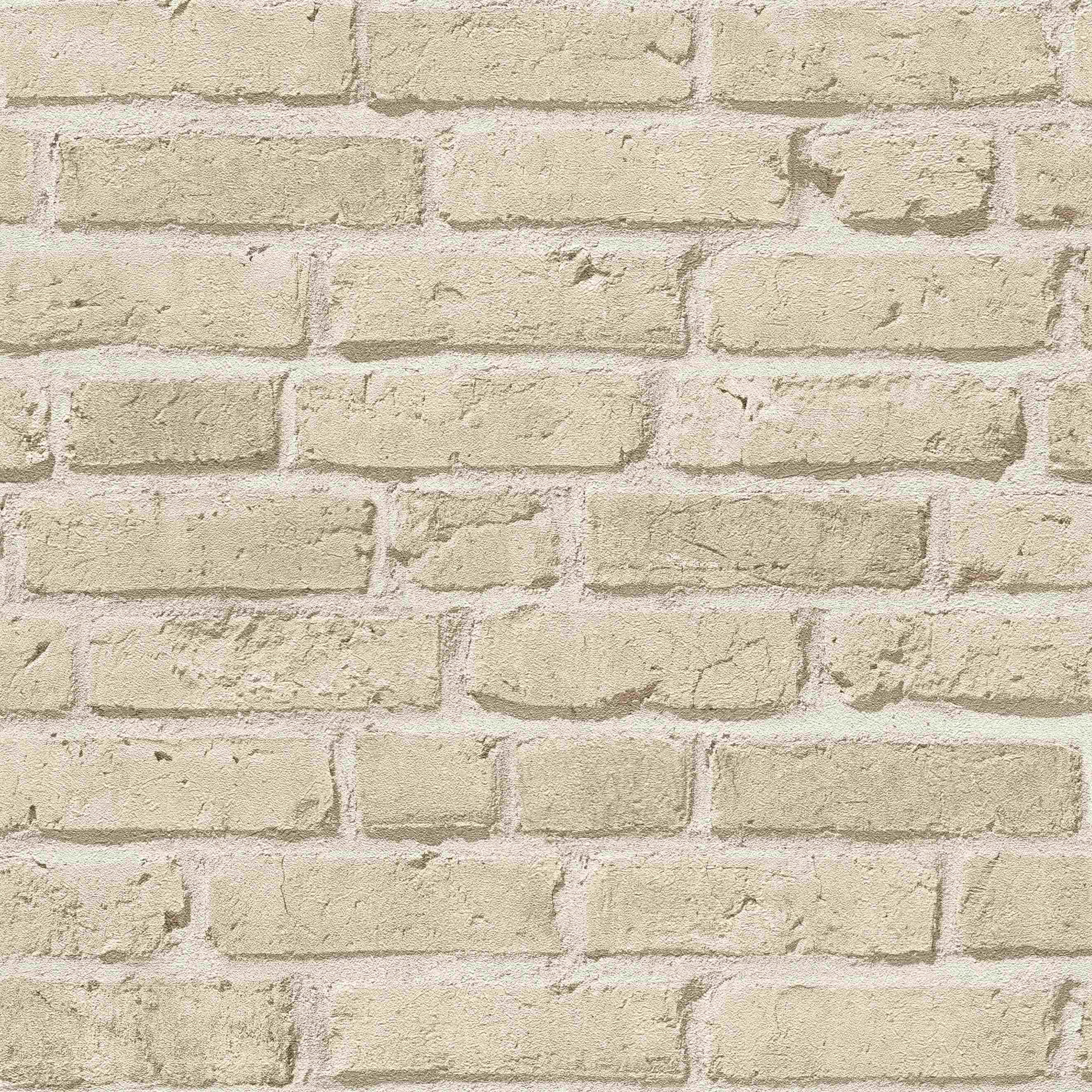 A.S. Creation | Elements | 355812 | Vliestapete | Steinoptik | 0.53 x 10.05 m | Beige