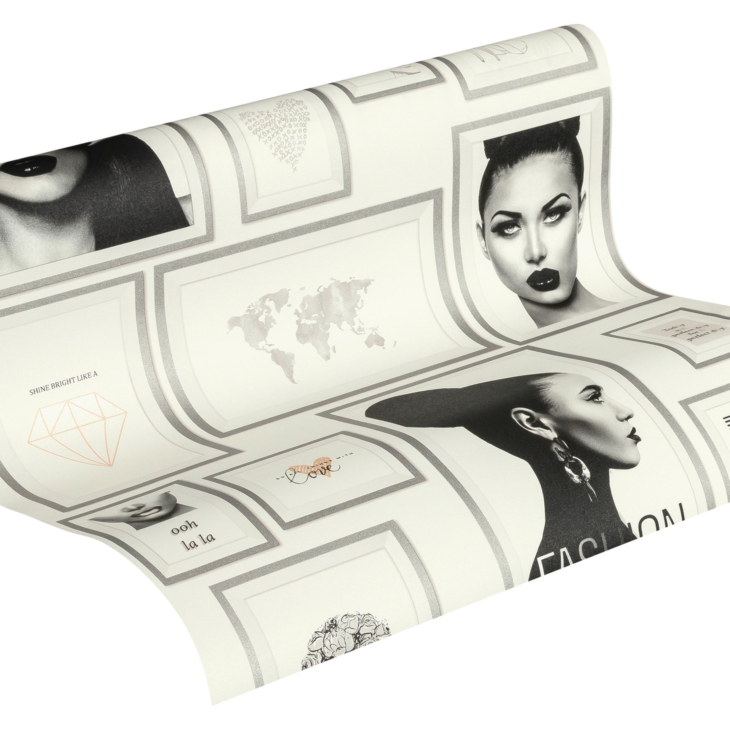 A.S. Creation | Metropolitan Stories | 369182 | Vliestapete | 3D Optik | 0.53 x 10.05 m | Creme