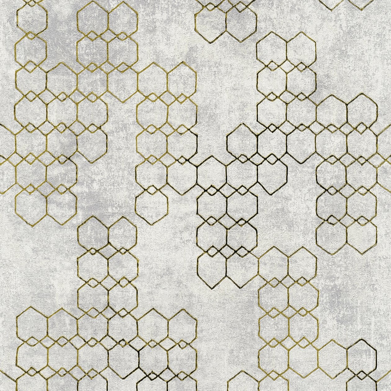 A.S. Creation | New Walls | 374244 | Vliestapete | Vintage | Retro | 0.53 x 10.05 m | Grau