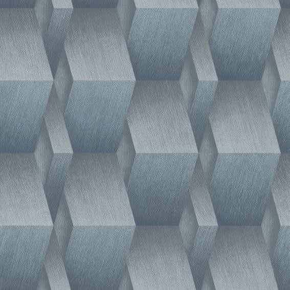 Vliestapete 1004608 3D Blau Fashion for walls Erismann