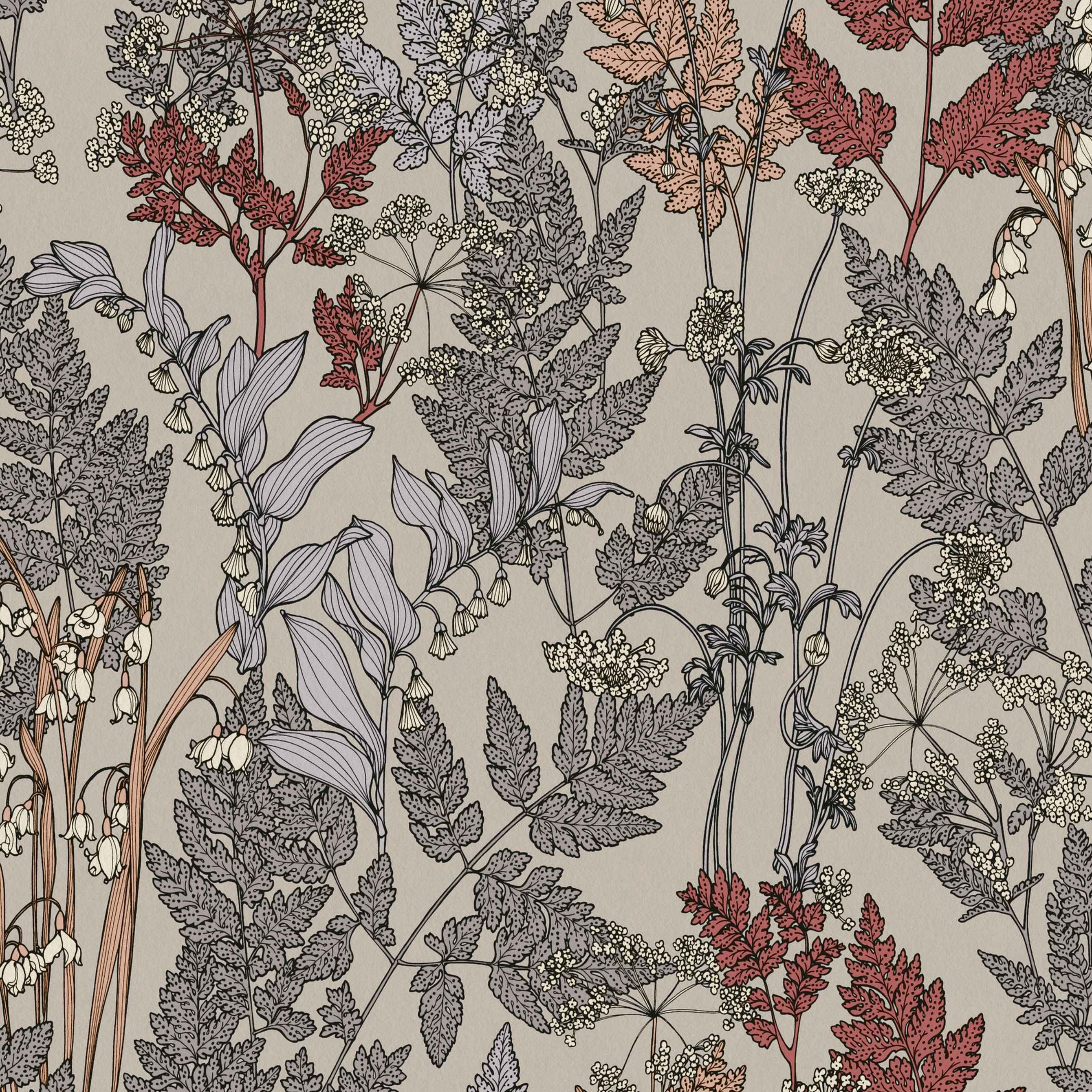 A.S. Creation | Floral Impression | 377512 | Vliestapete | Blumenoptik | 0.53 x 10.05 m | Bunt