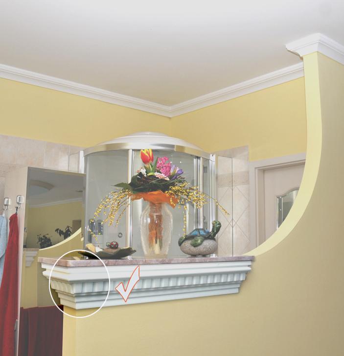 Raumgestaltung mit "Wiesemann FP14" - Eckstück