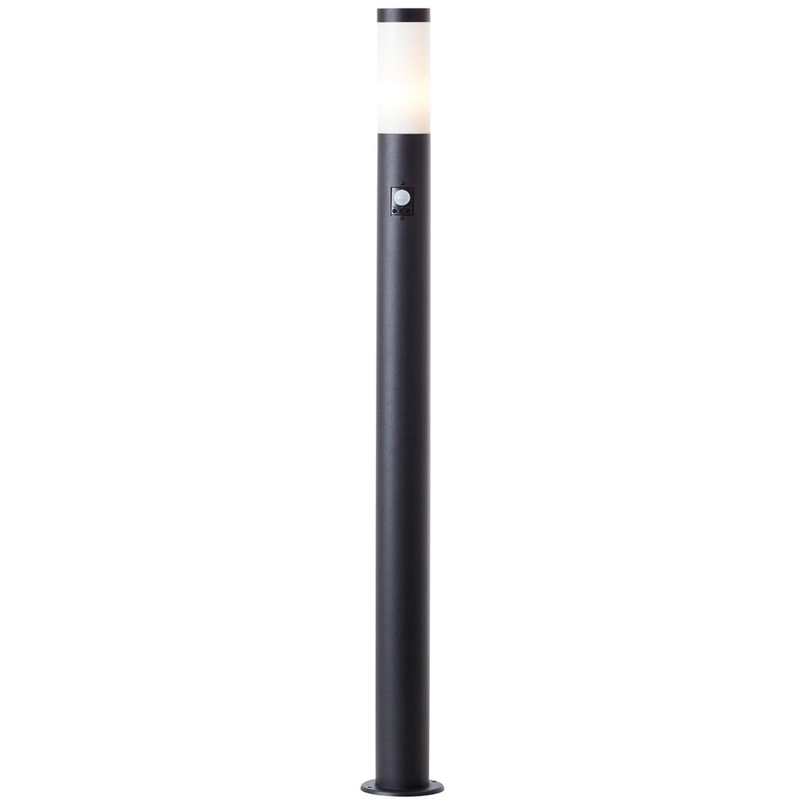 Stehleuchte 111 x 12 cm Schwarz Metall Stehlampe Basic Harmonisch